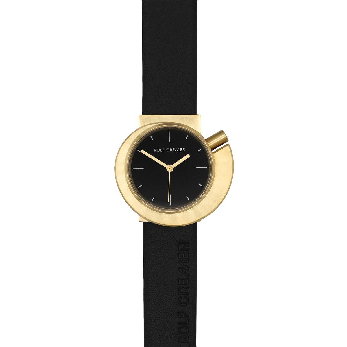 Rolf Cremer Quarzuhr Rolf Cremer Spirale S II 508504 Lederband, (1-tlg)