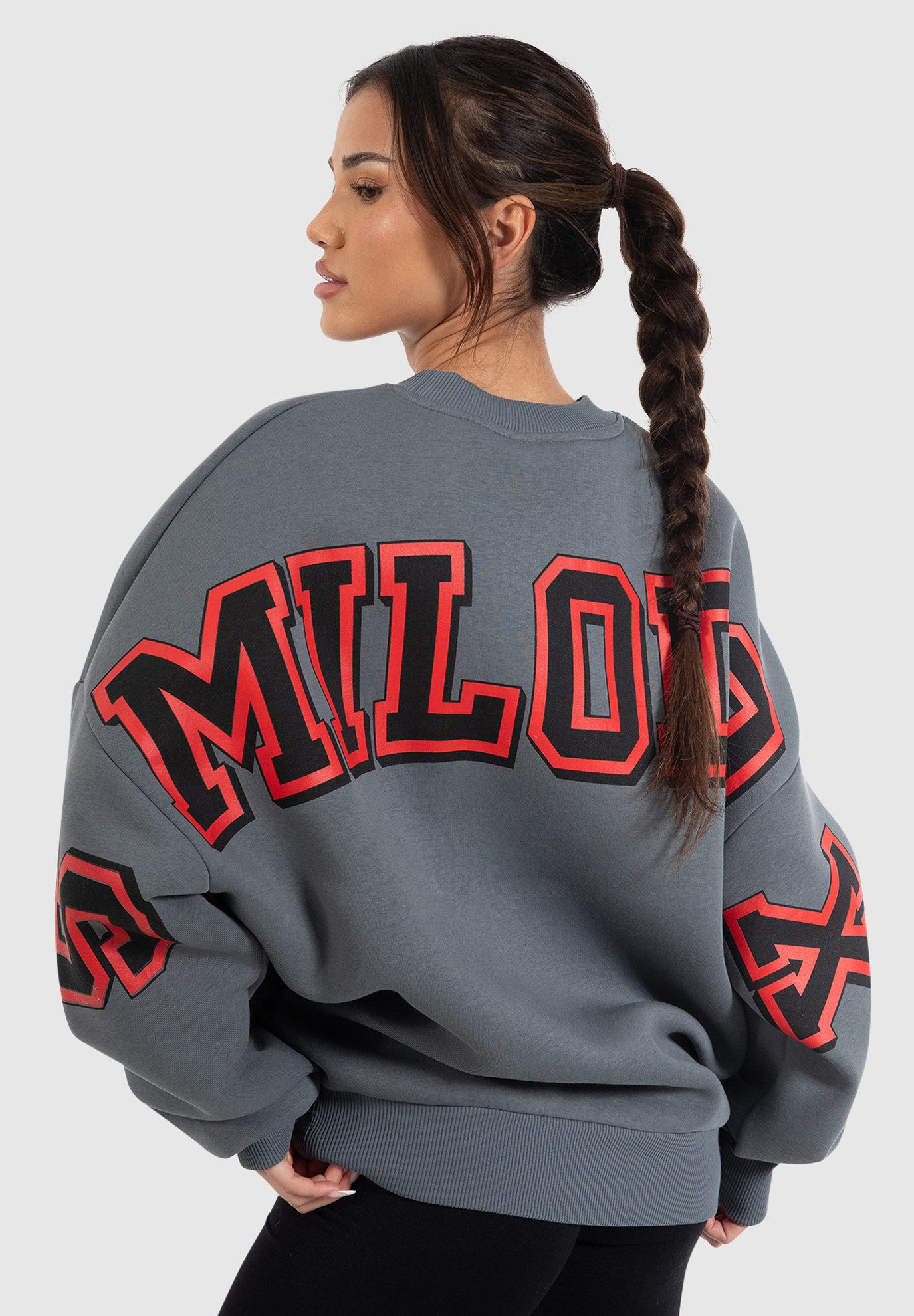Smilodox Sweatshirt Brail, Oversize Langarmshirt mit günstig online kaufen