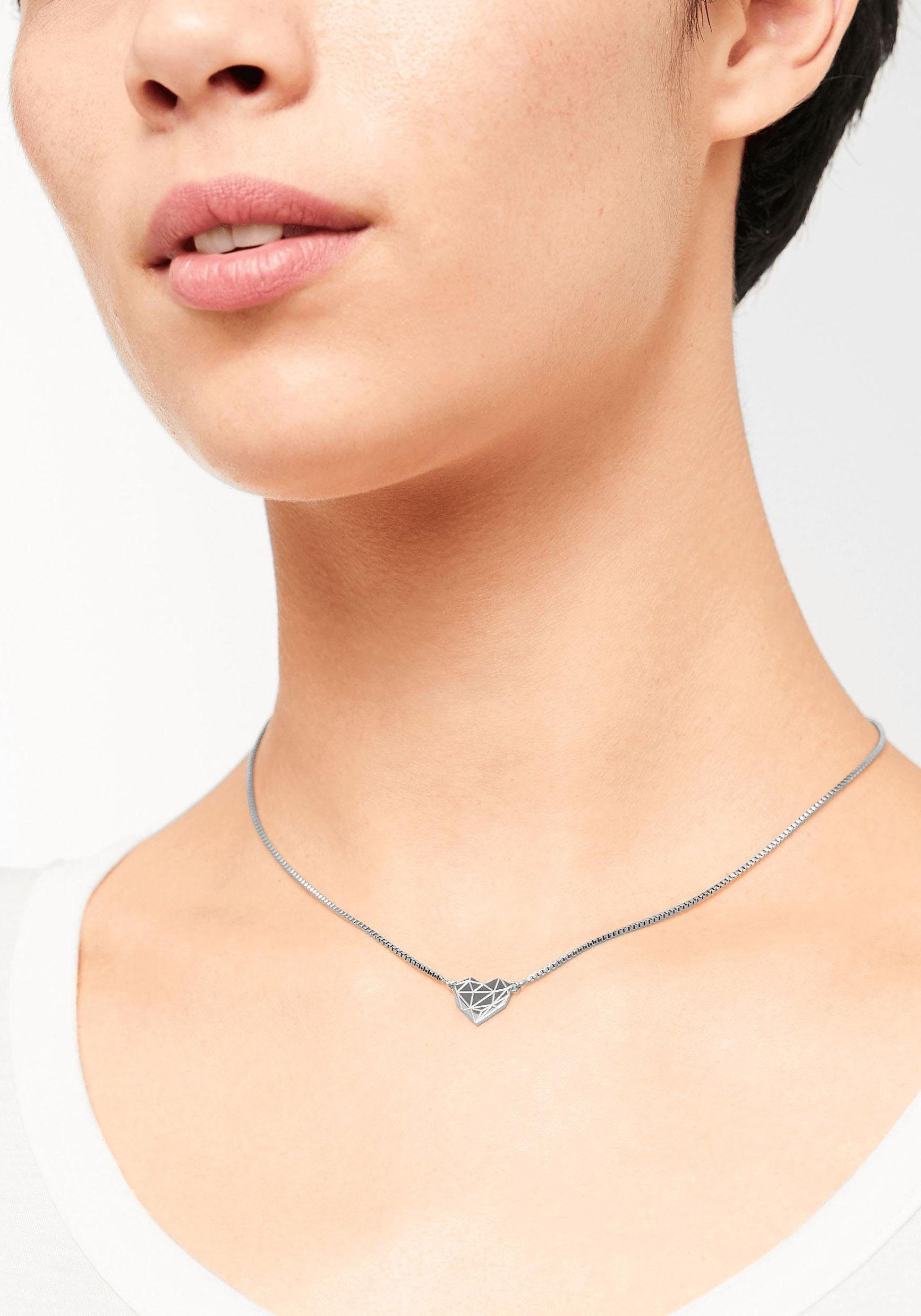 Liebeskind Berlin Kette mit Anhänger Schmuck Geschenk Edelstahl Herz