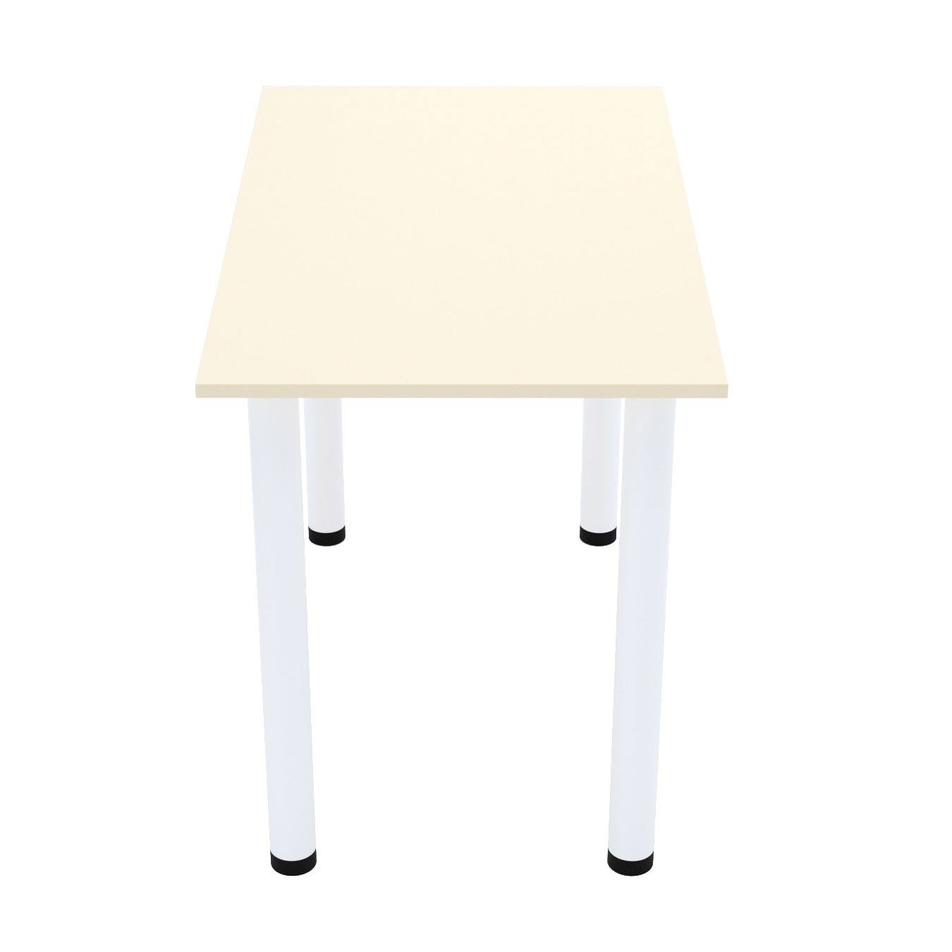 PVC AKKE weißen Vanille Esszimmertisch 2mm mit Bürotisch Küchentisch Beinen Esstisch,