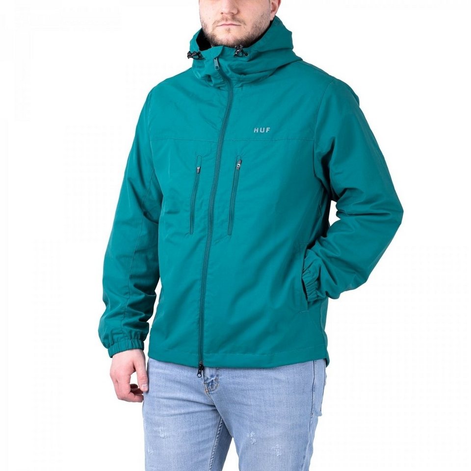 HUF Outdoorjacke HUF Essentials Zipper Standard Shel Jacket