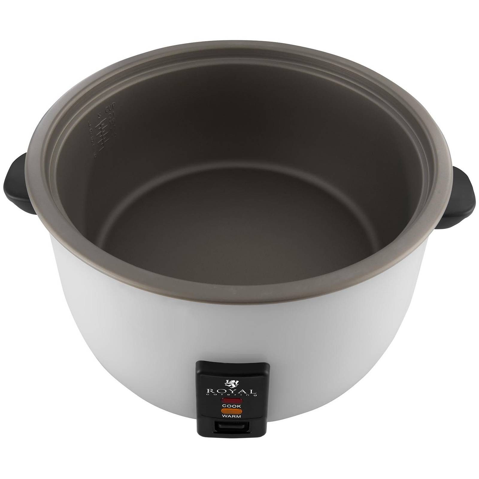 Royal Catering Reiskocher 23 L Multikocher Gastro Dampfgarer Schnellkochtopf Warmhaltefunktion, 3000 W