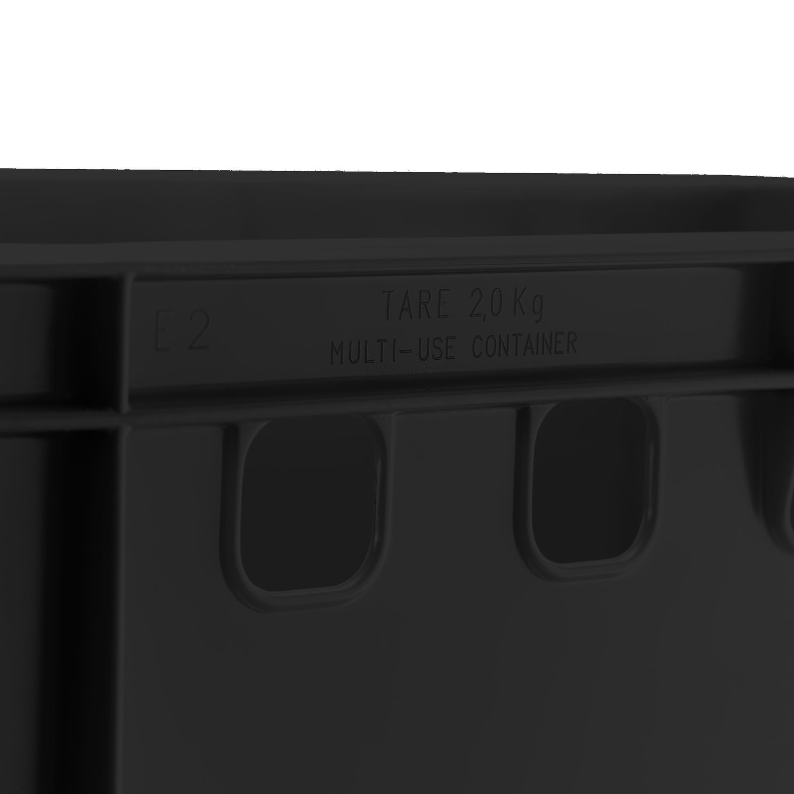 BURI Transportbehälter Fleischkiste E2 Metzgerkiste Lagerkiste Eurobox lebensmittelecht, (1-St)