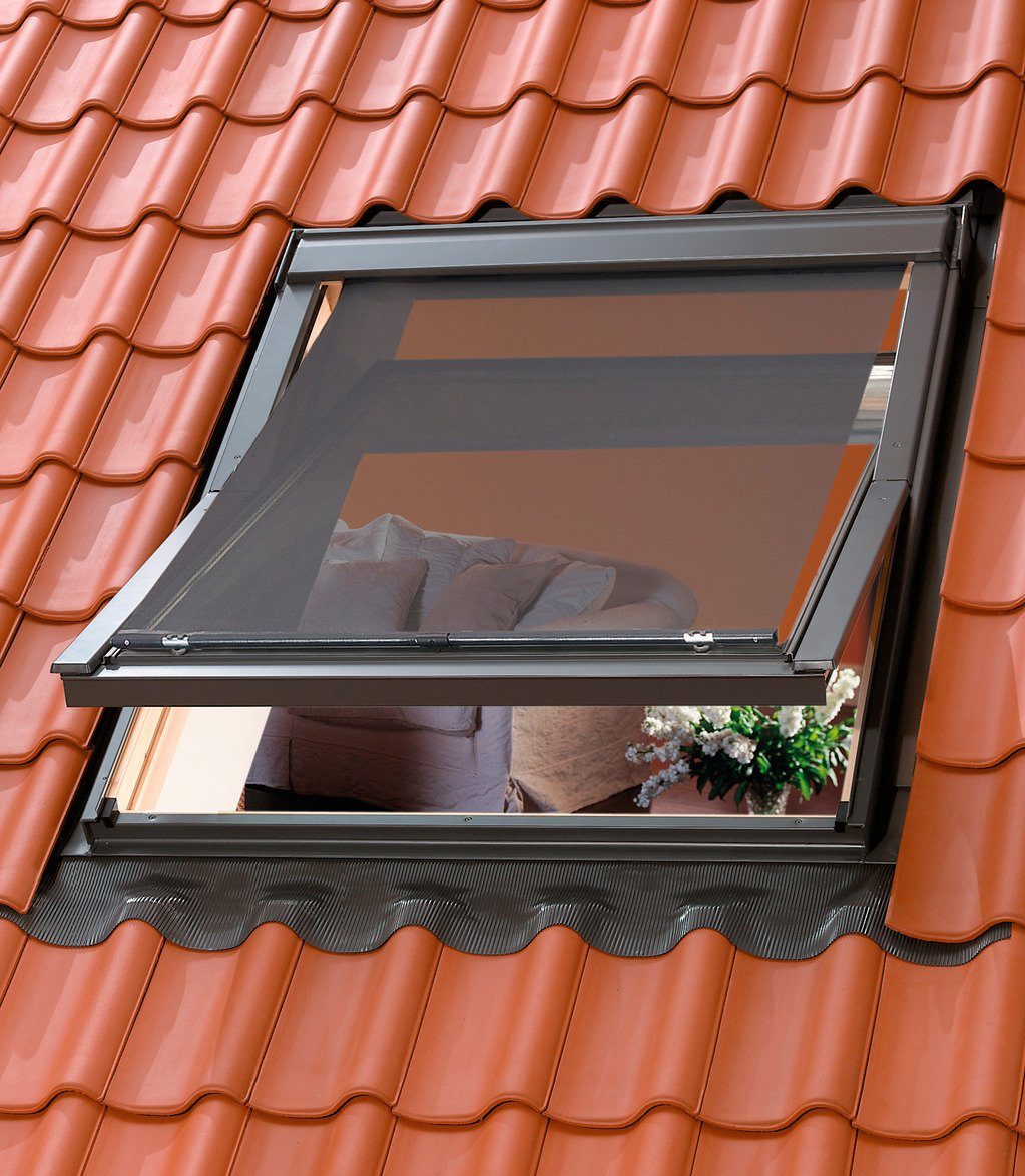 VELUX Hitzeschutz-Markise für Dachfenstergröße 204/206 (Fenstertyp GGU, GGL, GPU und GPL)