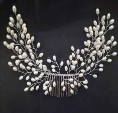 Brautkrone Diadem Haarkamm Braut Schmuck Hochzeit Hochzeitsschmuck (1-tlg., 1-teilig)