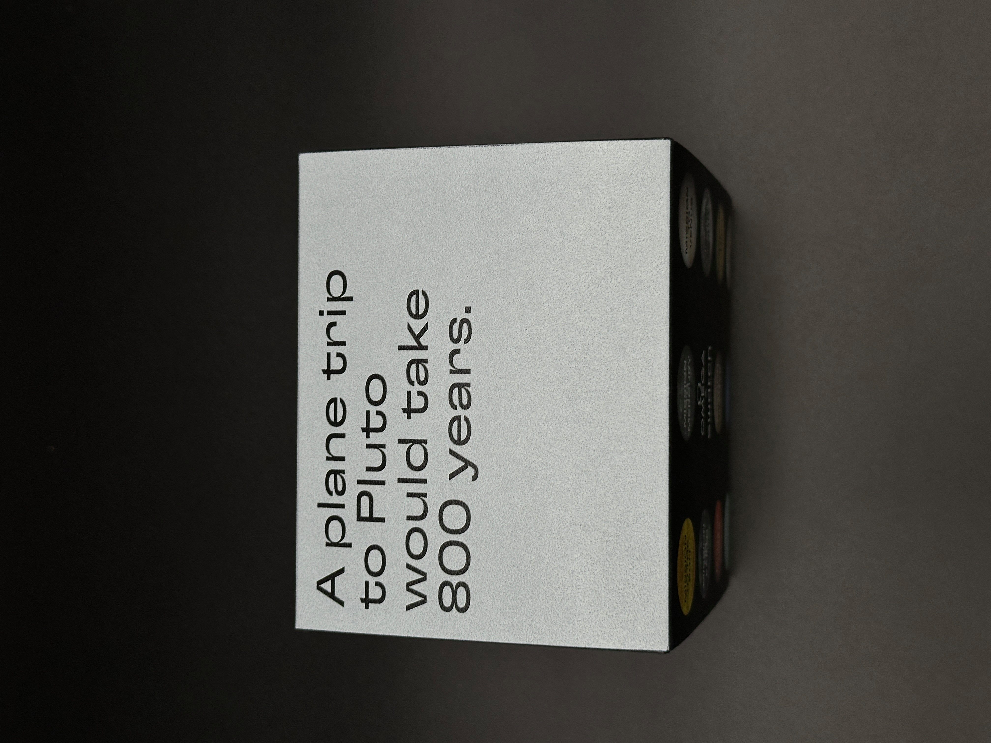 Swatch Chronograph Swatch x Omega Bioceramic Moonswatch Mission to Pluto Mission to Pluto, Moonswatch, Leuchtzeiger, Chronograph, verstellbares Armband