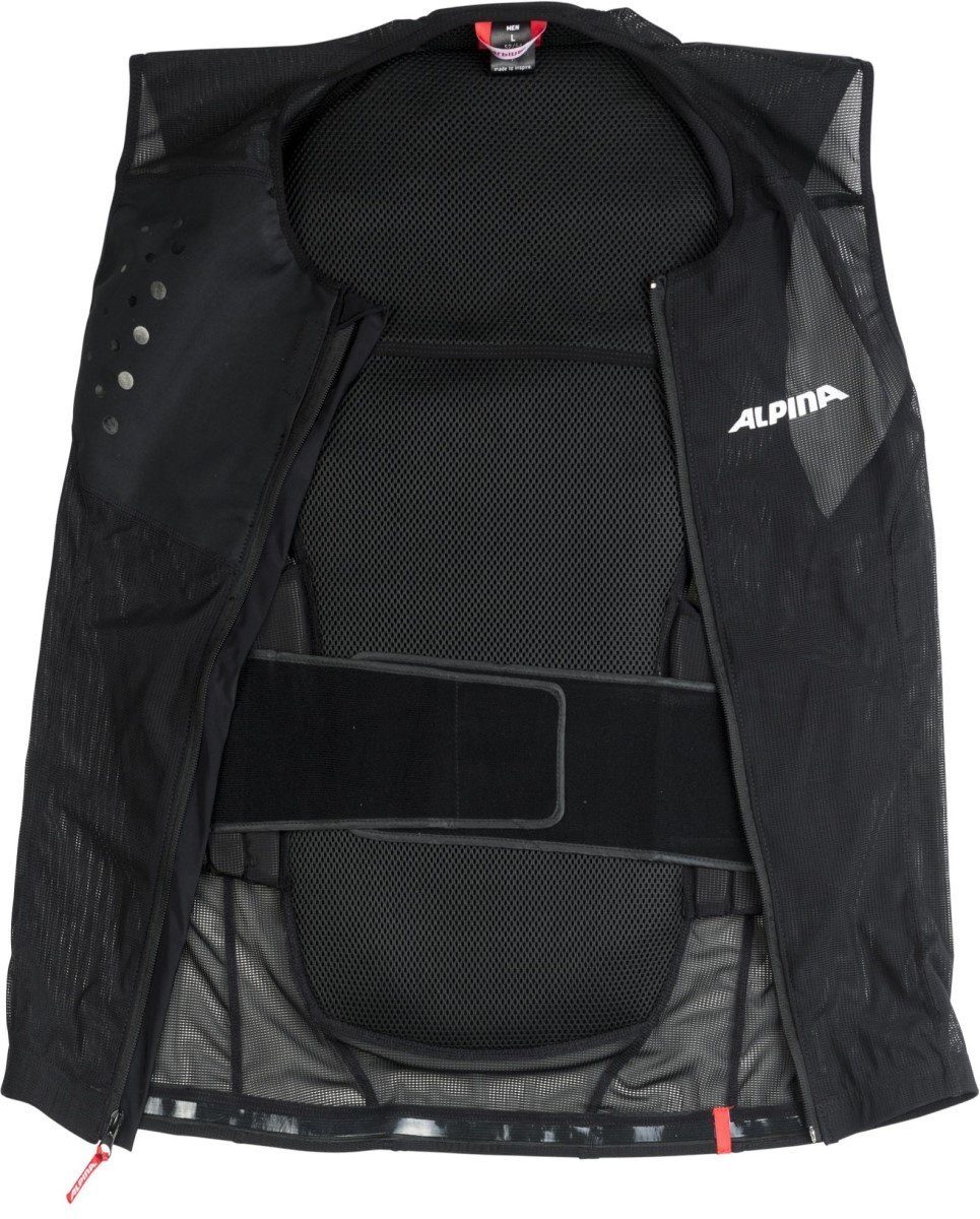 Alpina Sports Protektorenweste Alpina Proshield Men Vest Herren Rückenprotektor A8866