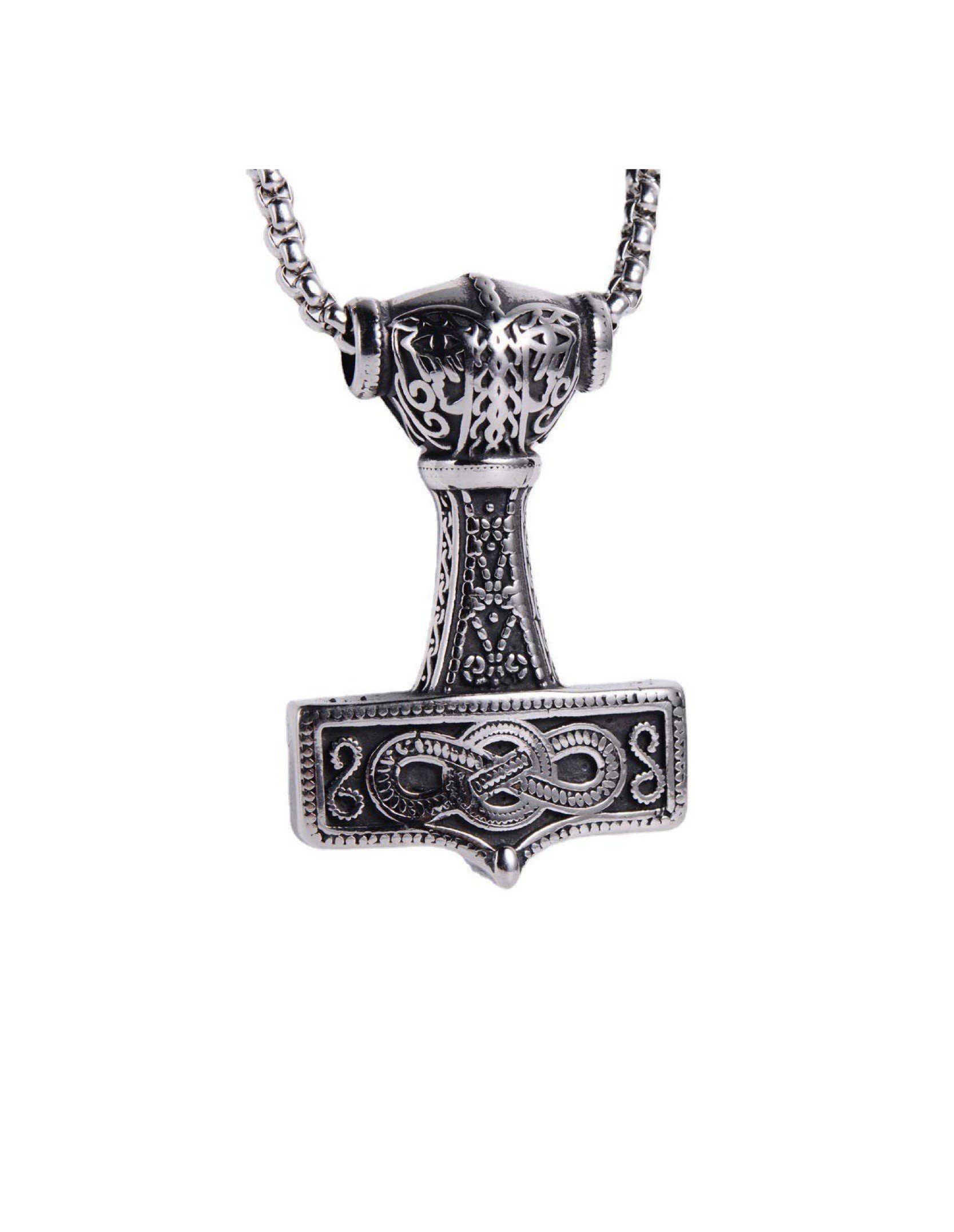 Paletti Kettenanhänger Thors Hammer anhänger edelstahl