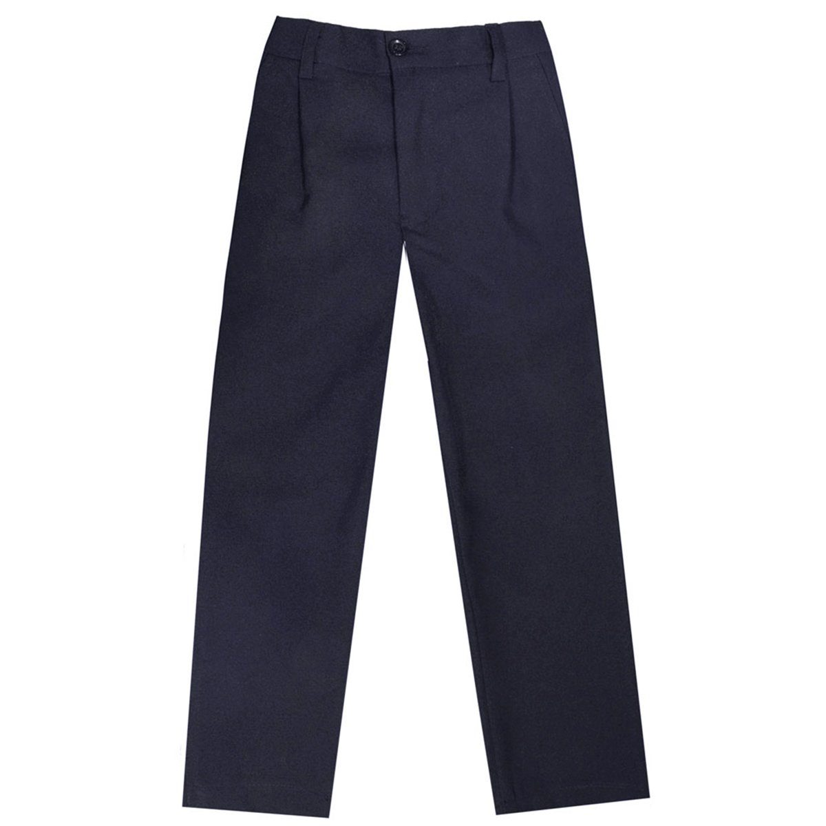 Paul Malone Kinderanzug Anzug für Jungs 6tlg Slim Fit Kommunionanzug, Konfirmationsanzug (6-tlg., mit Sakko, Weste, Hose, Hemd, Krawatte und Einstecktuch) KA60 mit blauer Krawatte, blau, 86 (1 Jahr)