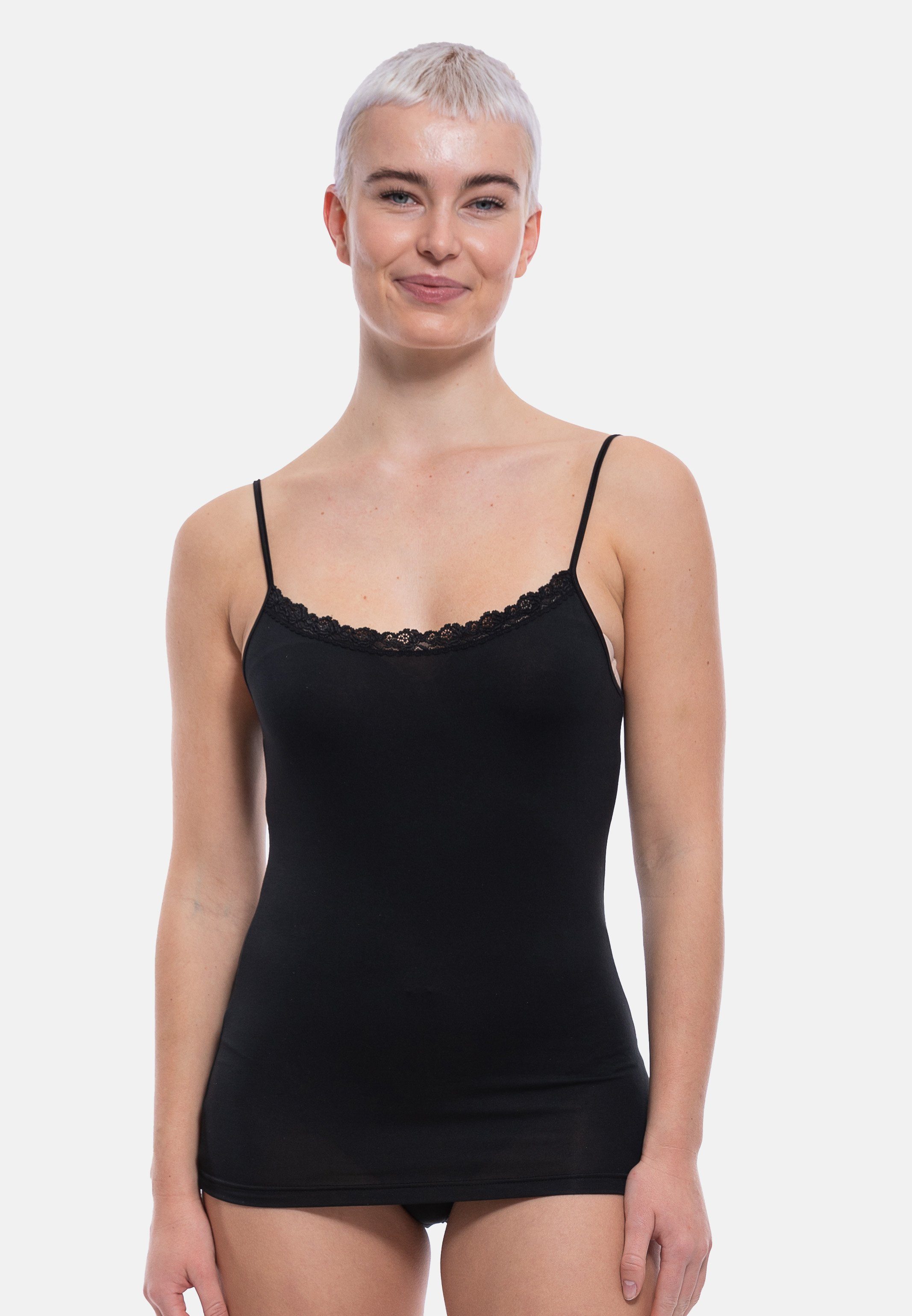 Nina Von C. Unterhemd 2er Pack Cosy (Spar-Set, 2-St) Spaghetti Top - Spitze günstig online kaufen