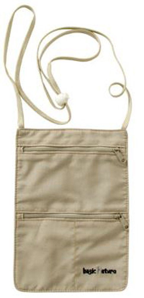 BasicNature Brustbeutel BasicNature 'Undercover Brustbeutel' - Polycotton