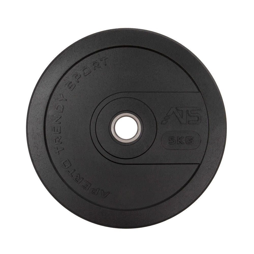 Trendy Sport Hantelscheiben Training Gummi Gewichtsscheiben: 2x 5kg - 25kg (10Stück)