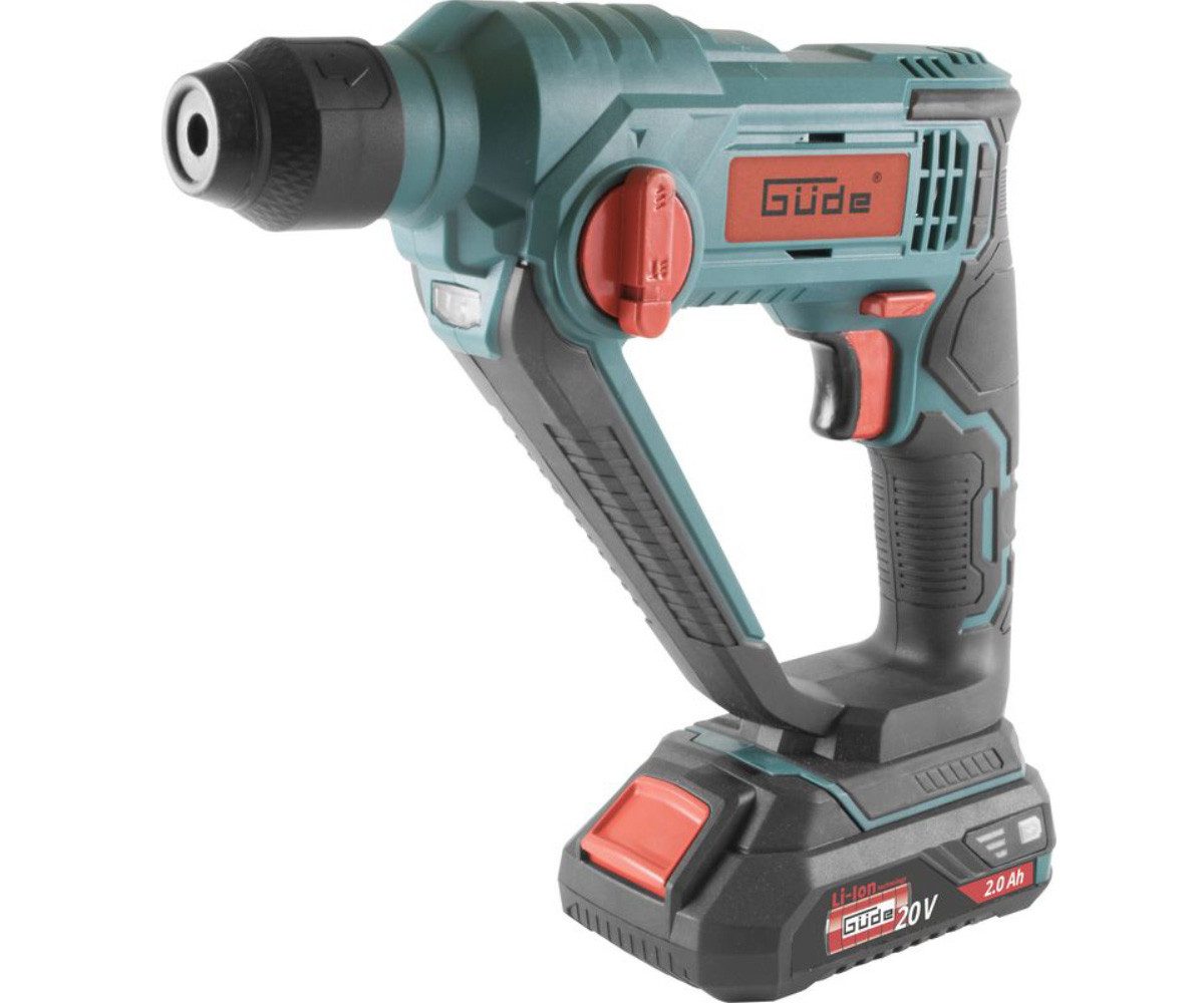 Güde Akku-Bohrmaschine GÜDE Akku Bohrmaschine Bohrhammer Schlagbohrer BH 20-201-24 K, Drehzahlsteuerung