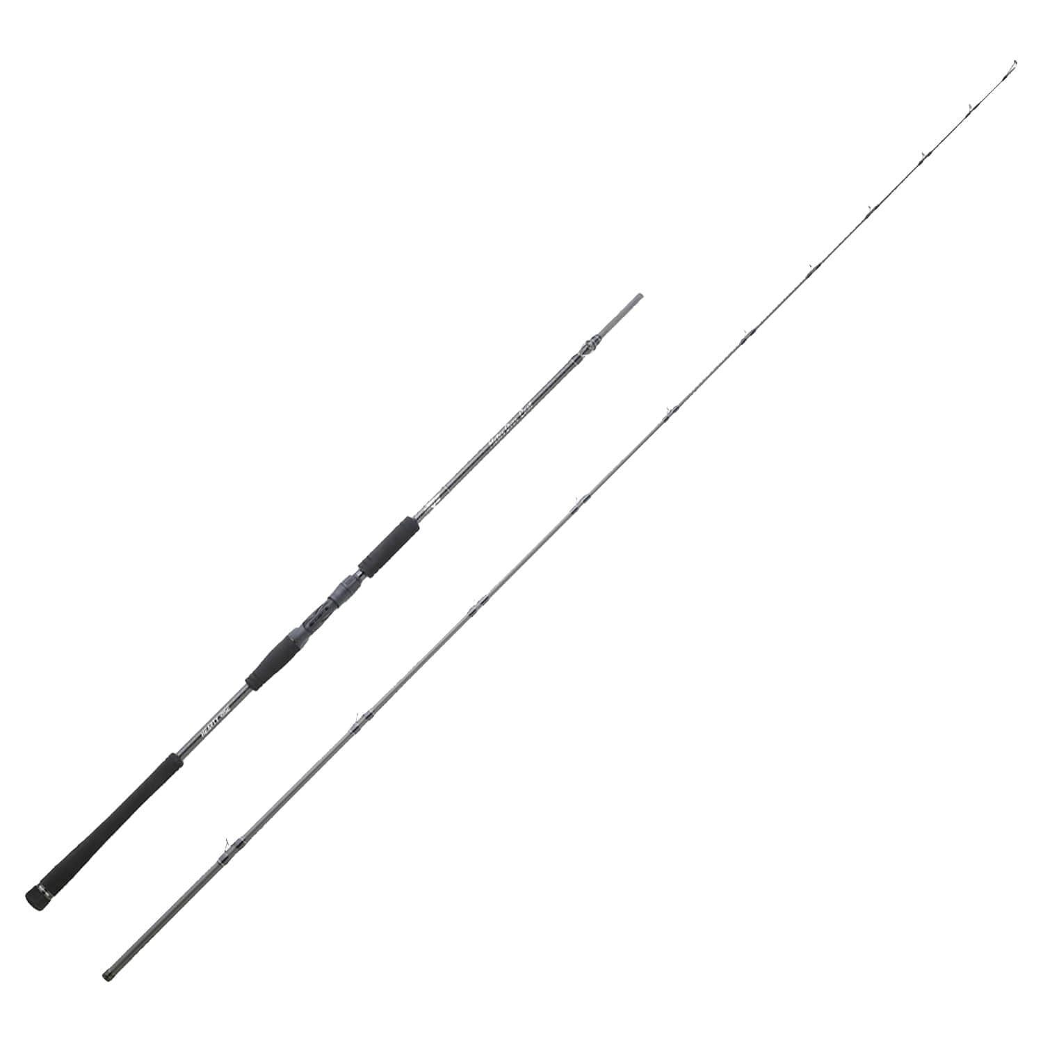 Spinnrute Hearty Rise Meter Over Baitcast Rute Big Bait Raubfisch Carbon Schwarz