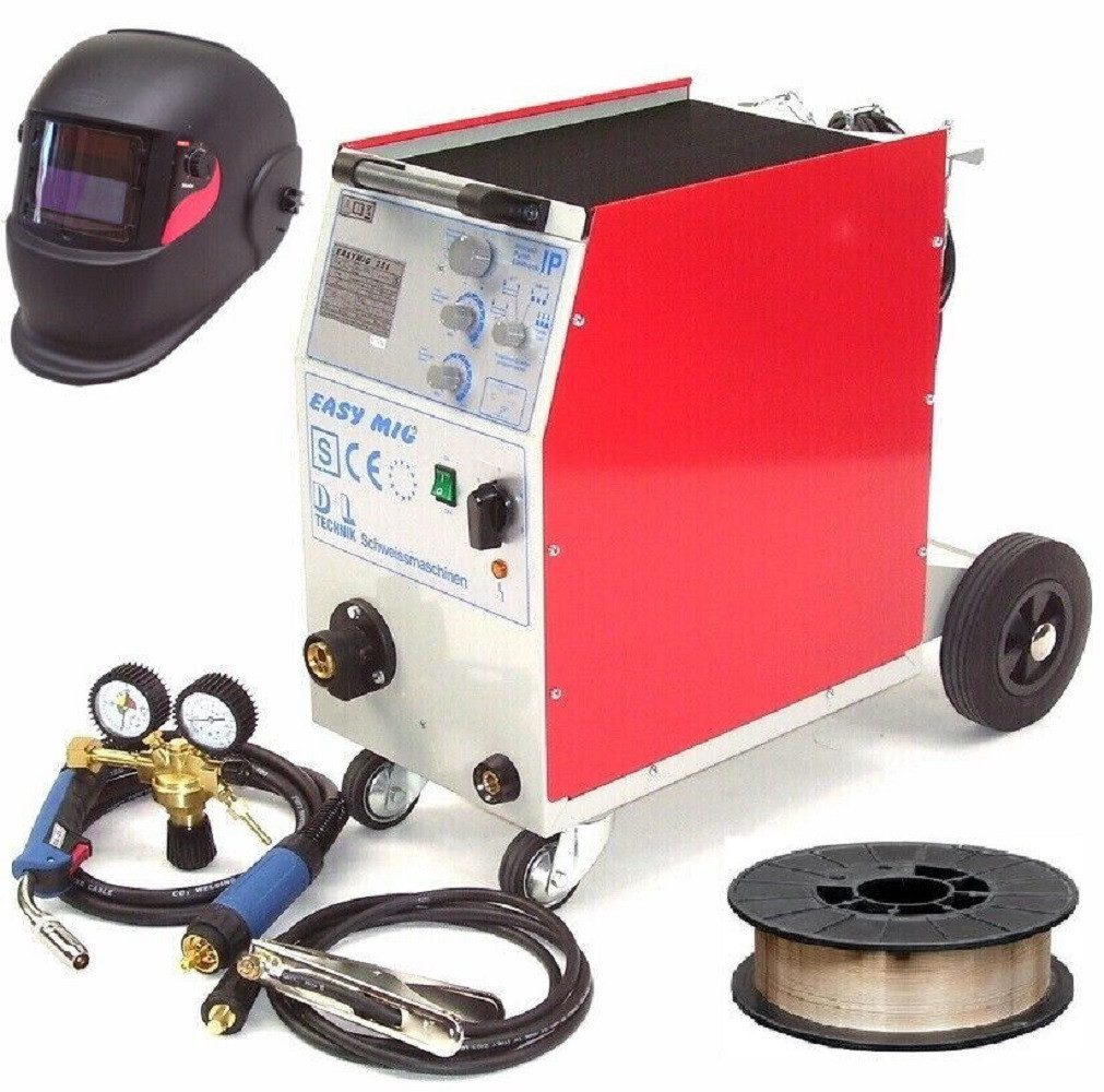 Apex Schutzgasschweißgerät Schweißgerät 251A Mig Mag 20435 mit Automathelm + 5kg 0,8, 1-tlg.