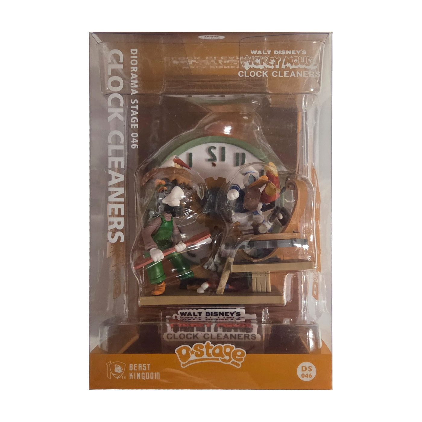 Beast Kingdom Toys Merchandise-Figur Disney - Diorama-046 - Clock Cleaners - Mickey & Co