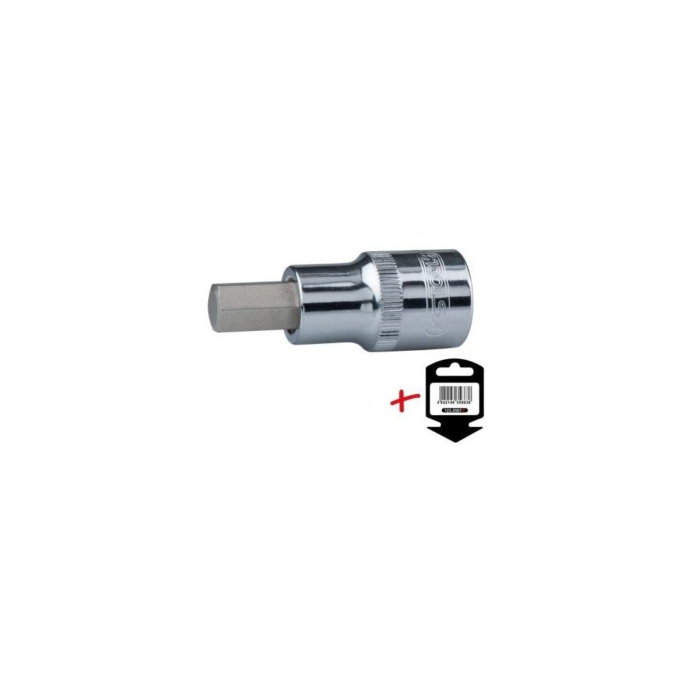 KS Tools Stecknuss 1/2" CHROMEplus Bit-Stecknuss 918.1609-E, 918.1609-E