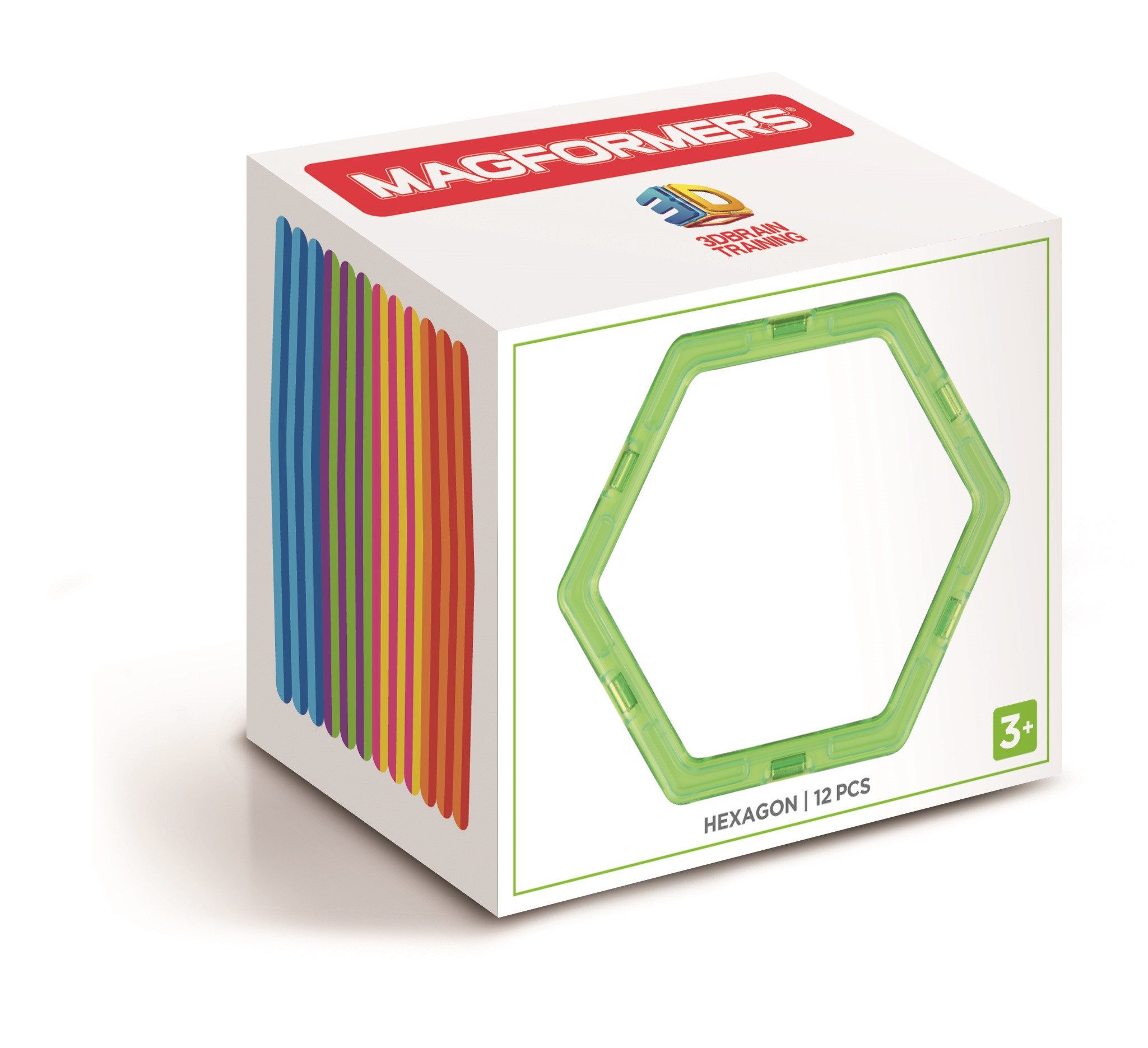 MAGFORMERS 278-33 - Magformers Hexagon 12 P Magnetspielbausteine, (12 St)