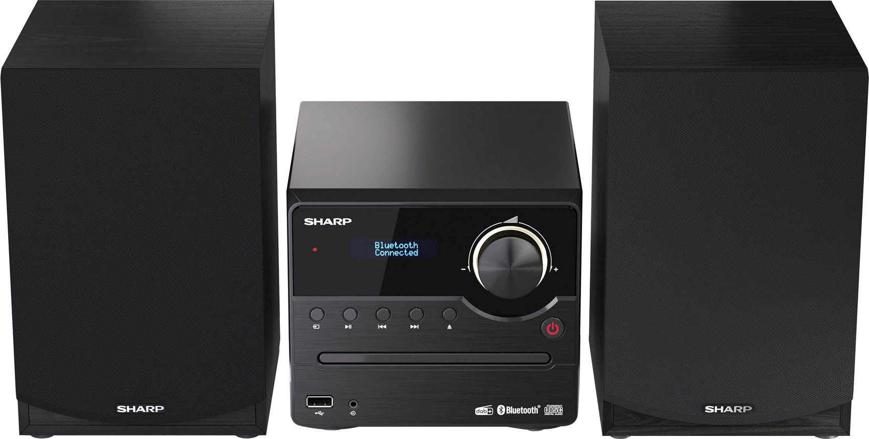 Sharp Audio-System XL-B517D Mikro 2.0 (45 W, Bluetooth)