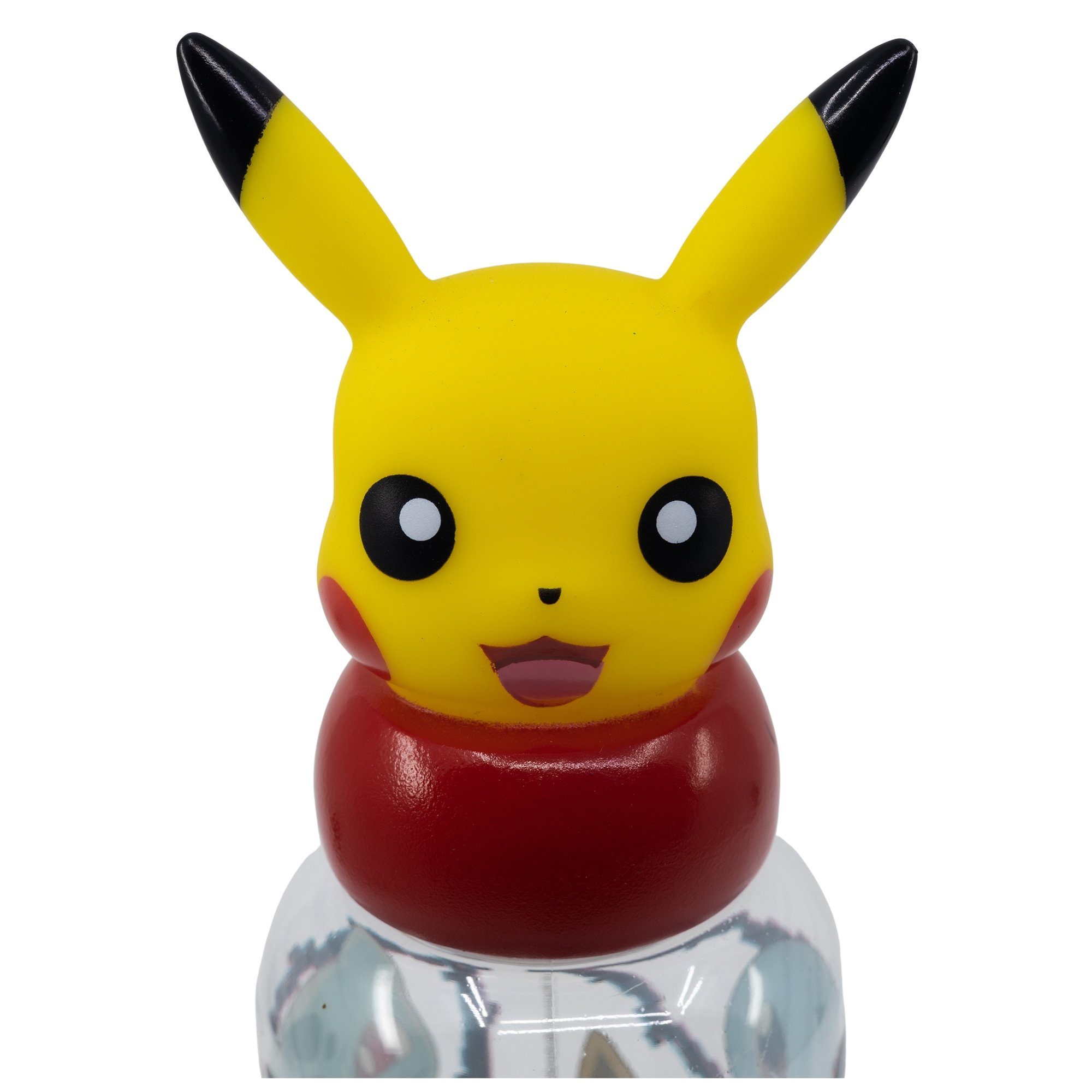 Pikachu 3D POKÉMON Trinkflasche Kinder Deckel Pokemon Wasserflasche