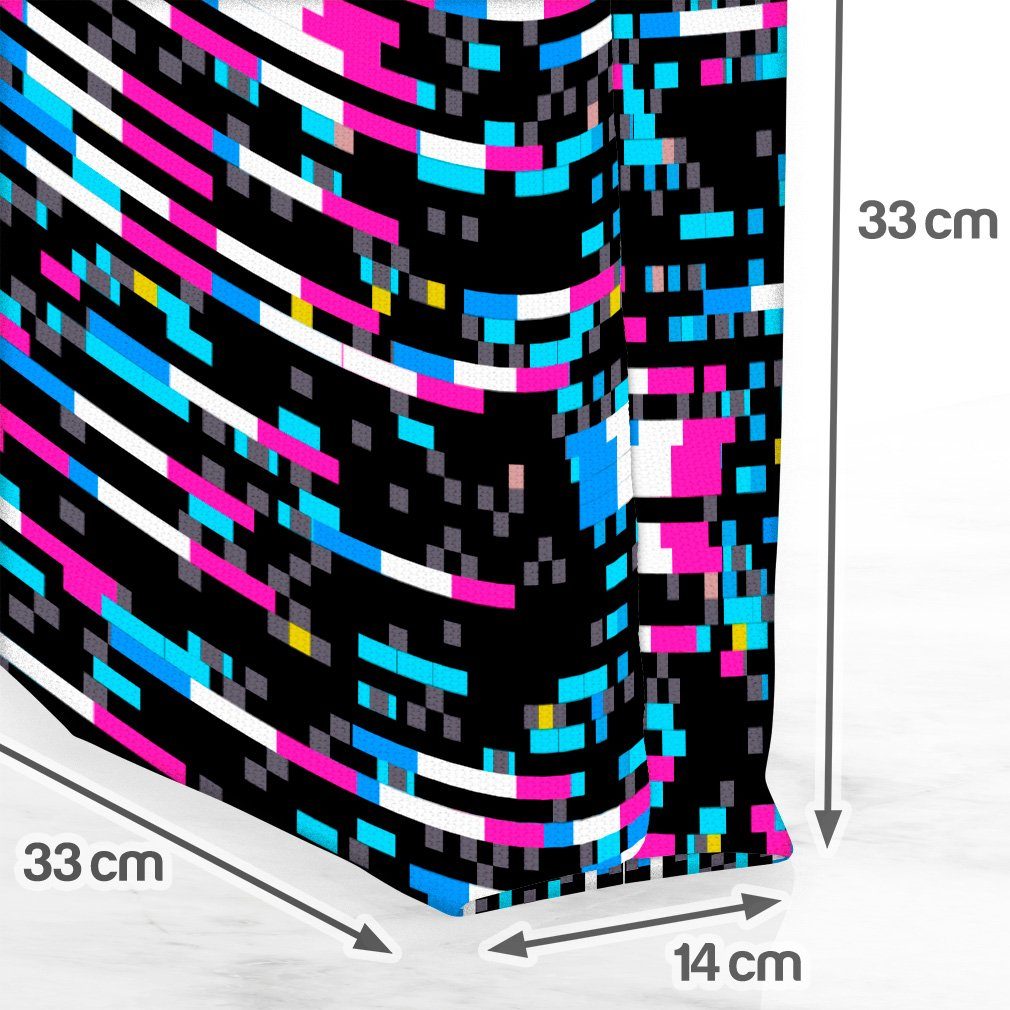 (1-tlg), Pixelrauschen Henkeltasche Computer Bildsch Pixel VOID Rauschen Pixel Computer Rauschen