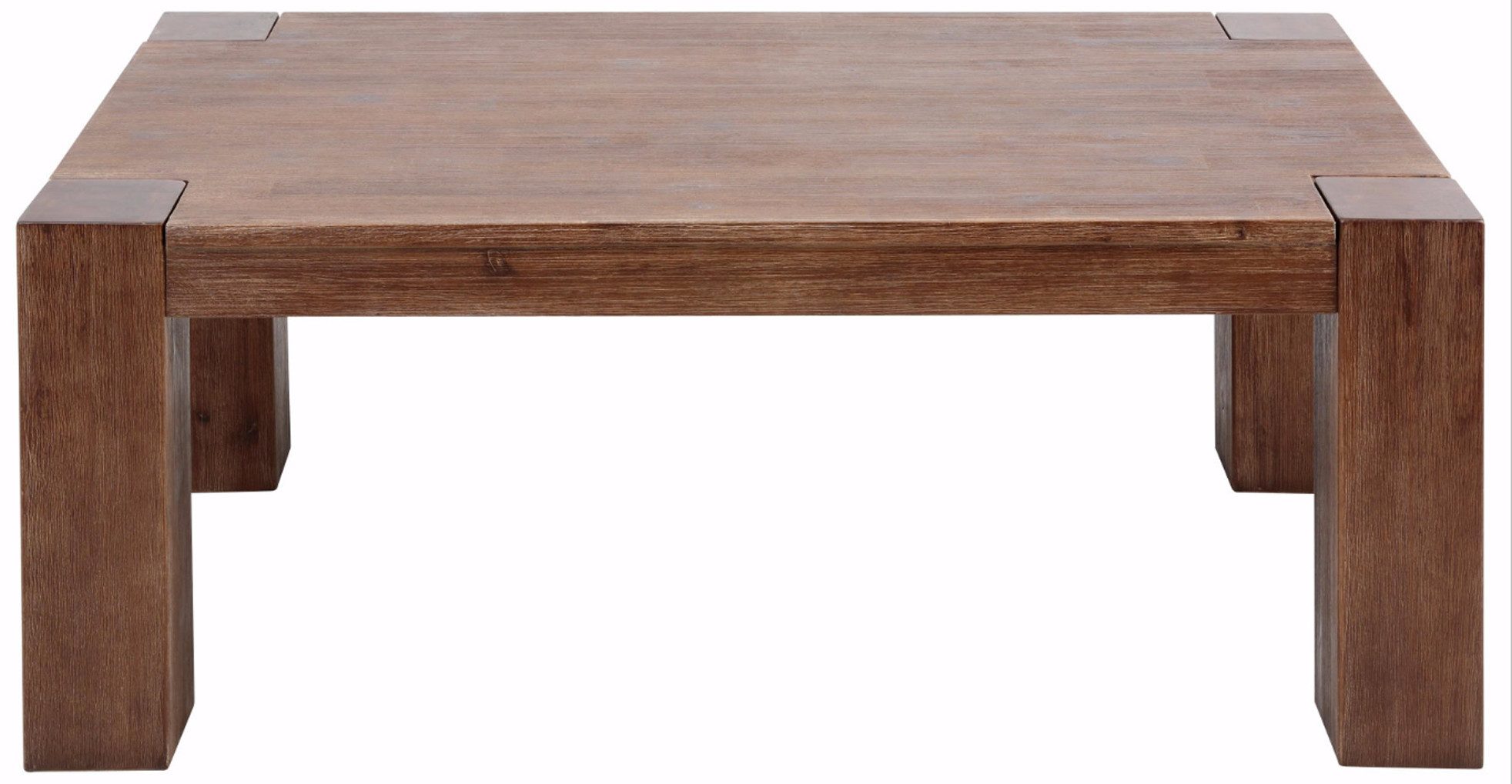 loft24 Couchtisch Aisha, Wohnzimmertisch aus massiver Akazie, Breite 120 cm günstig online kaufen