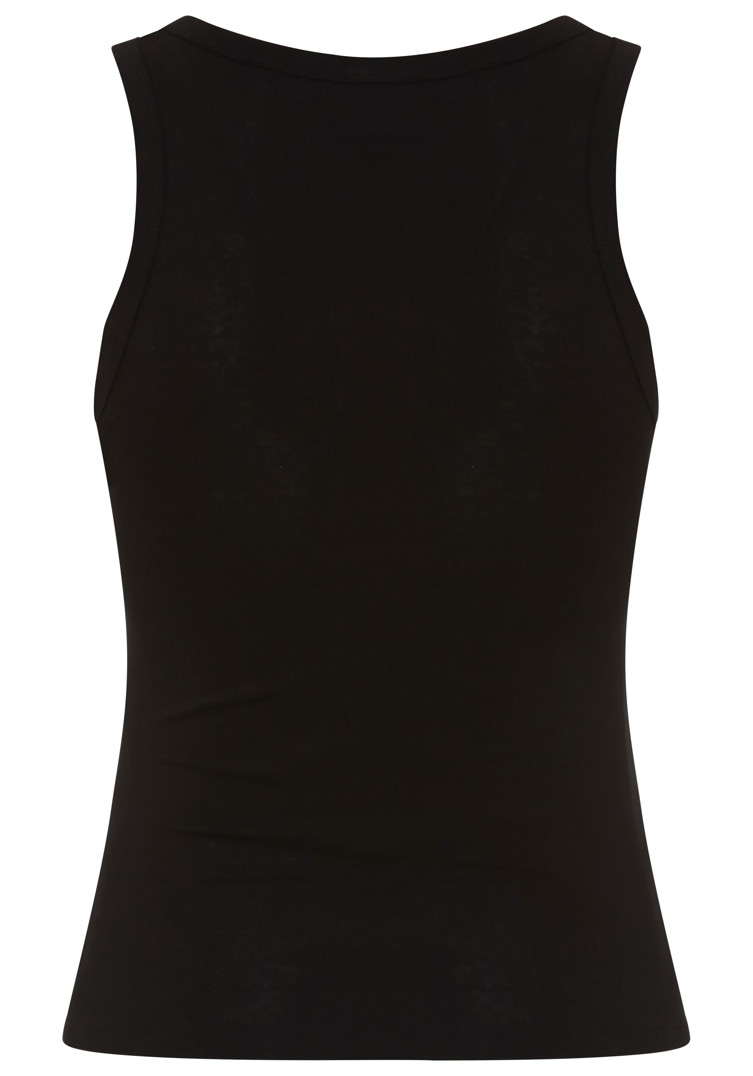 HUGO Tanktop Damatank aus Stretch-Baumwolle, Extra Slim Fit