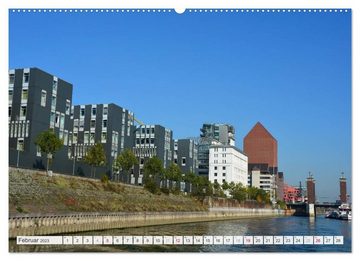 CALVENDO Wandkalender Hafenrundfahrt Duisburg (Premium, hochwertiger DIN A2 Wandkalender 2023, Kunstdruck in Hochglanz)