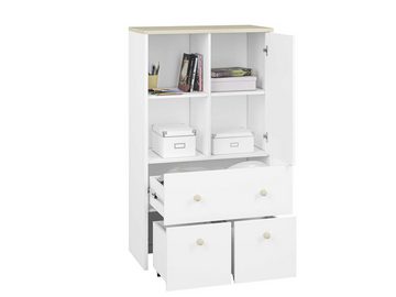 Stylefy Kinderkleiderschrank Molli I