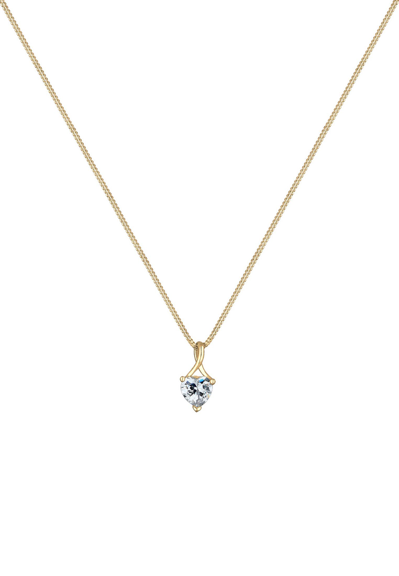 Elli Premium Kette mit Anhänger Herz günstig online kaufen
