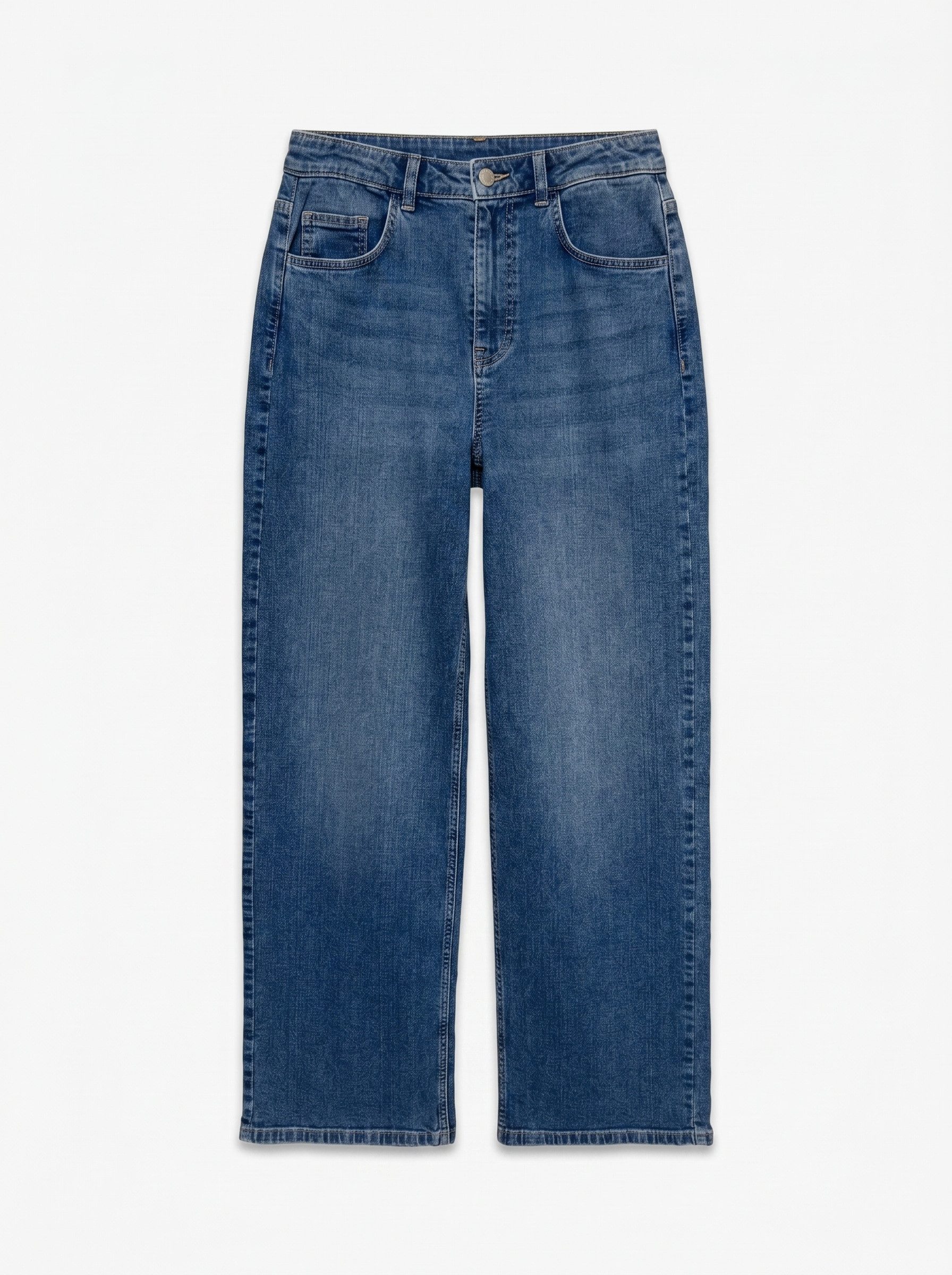 Vero Moda High-waist-Jeans VMTHEA HR WIDE DENIM JEANS MIX Baumwollmischung, oversize, high waist, wide leg