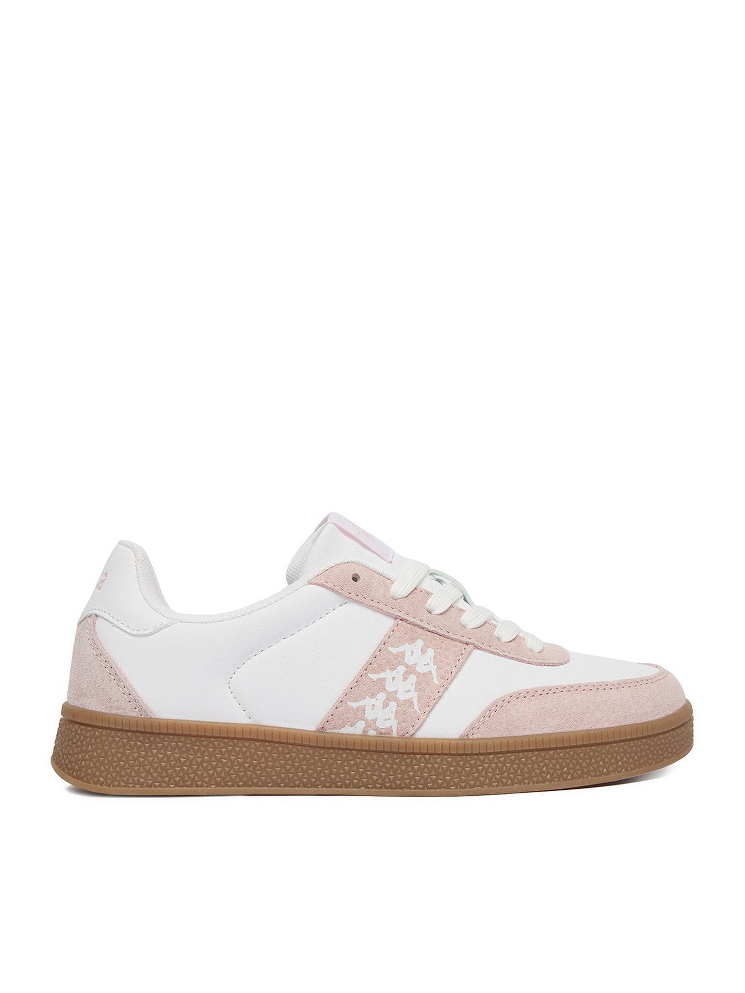 Kappa Kappa Damenschuhe Weiß KAPPA-CEO-MP40-008Z(W) Weiß Pink Sneaker