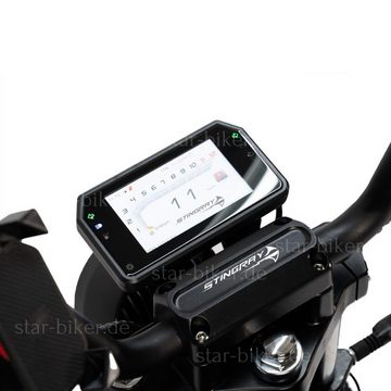 Star-Biker E-Motorroller Elektroroller Chopper, Luqi HL 6.0 s, 57Ah Akku, 4000 Watt, Bluetooth, 4000,00 W, 45 km/h
