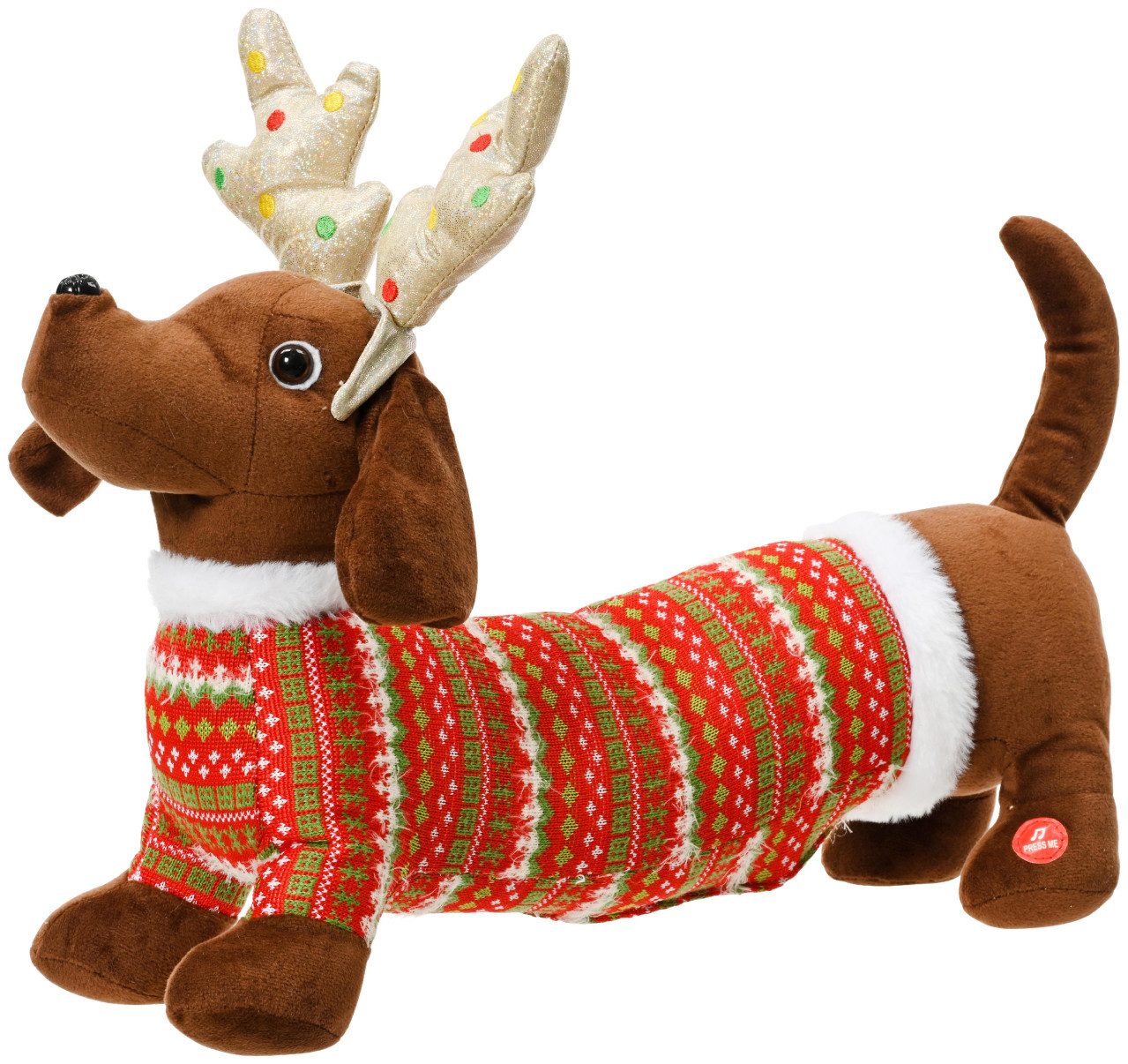 Kaemingk Dekofigur Decoris Dekofigur Hund beweglich günstig online kaufen