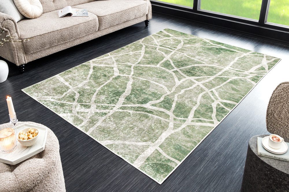 riess-ambiente Designteppich JUNGLE 230x160cm grün beige günstig online kaufen