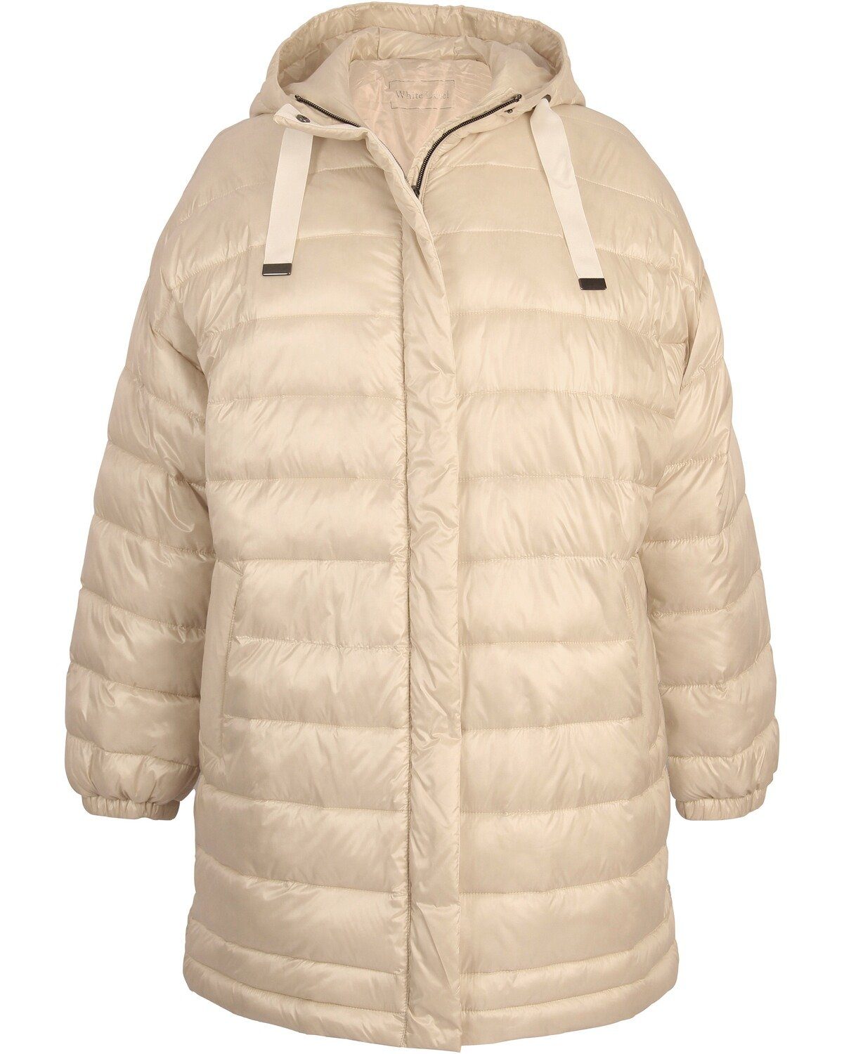 Label Steppjacke Steppjacke White Beige