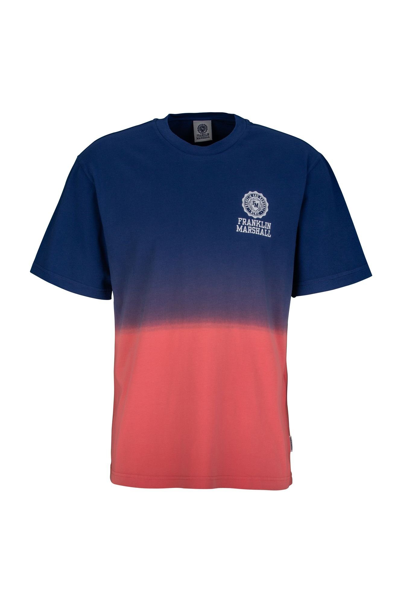Franklin & Farbverkauf Marshall T-Shirt Baumwolle mit T-Shirt aus reiner