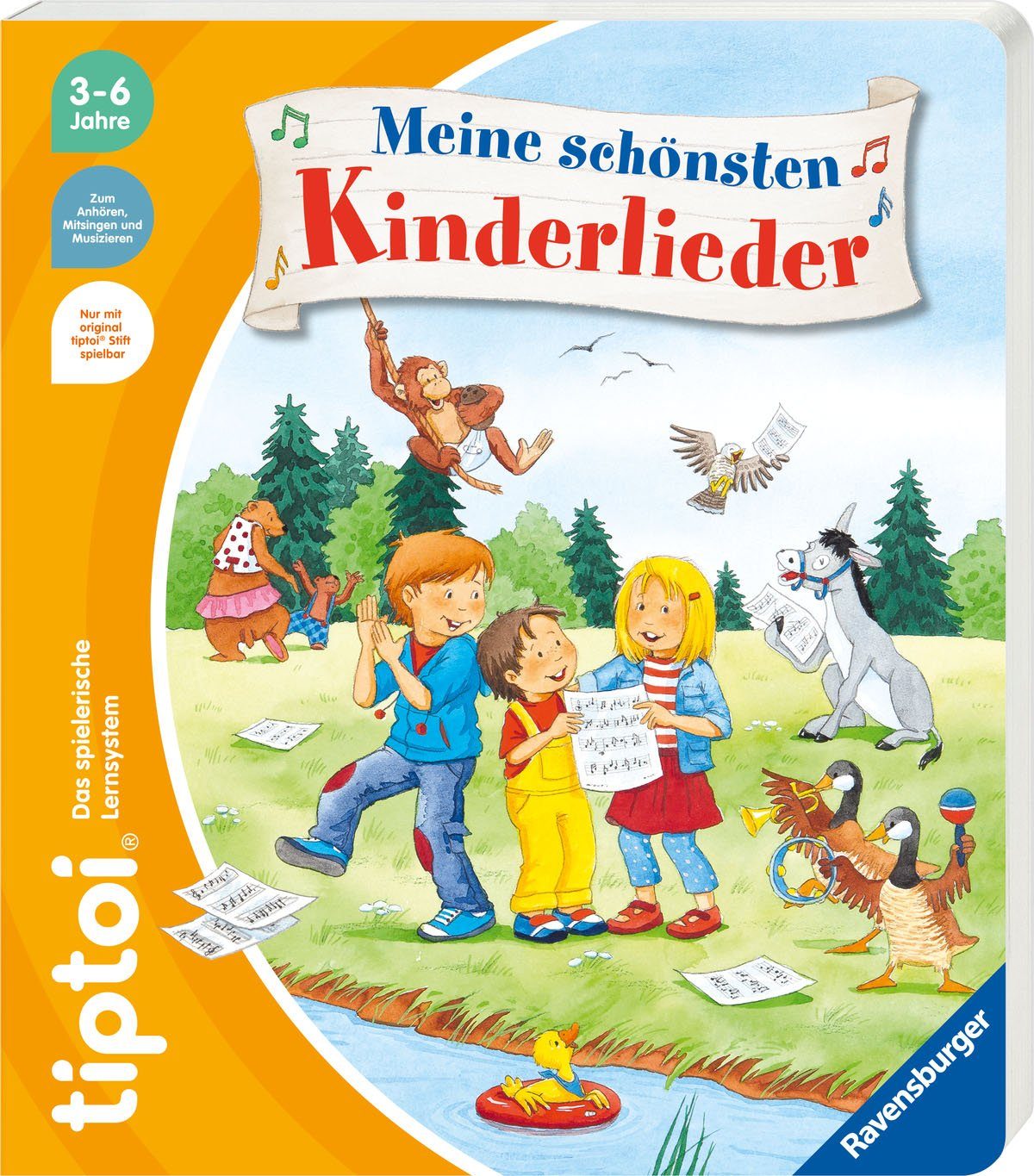 Ravensburger Buch tiptoi® Meine schönsten Kinderlieder, Made in Europe