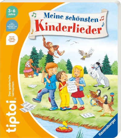 Ravensburger Buch »tiptoi® Meine schönsten Kinderlieder«, Made in Europe, FSC® - schützt Wald - weltweit