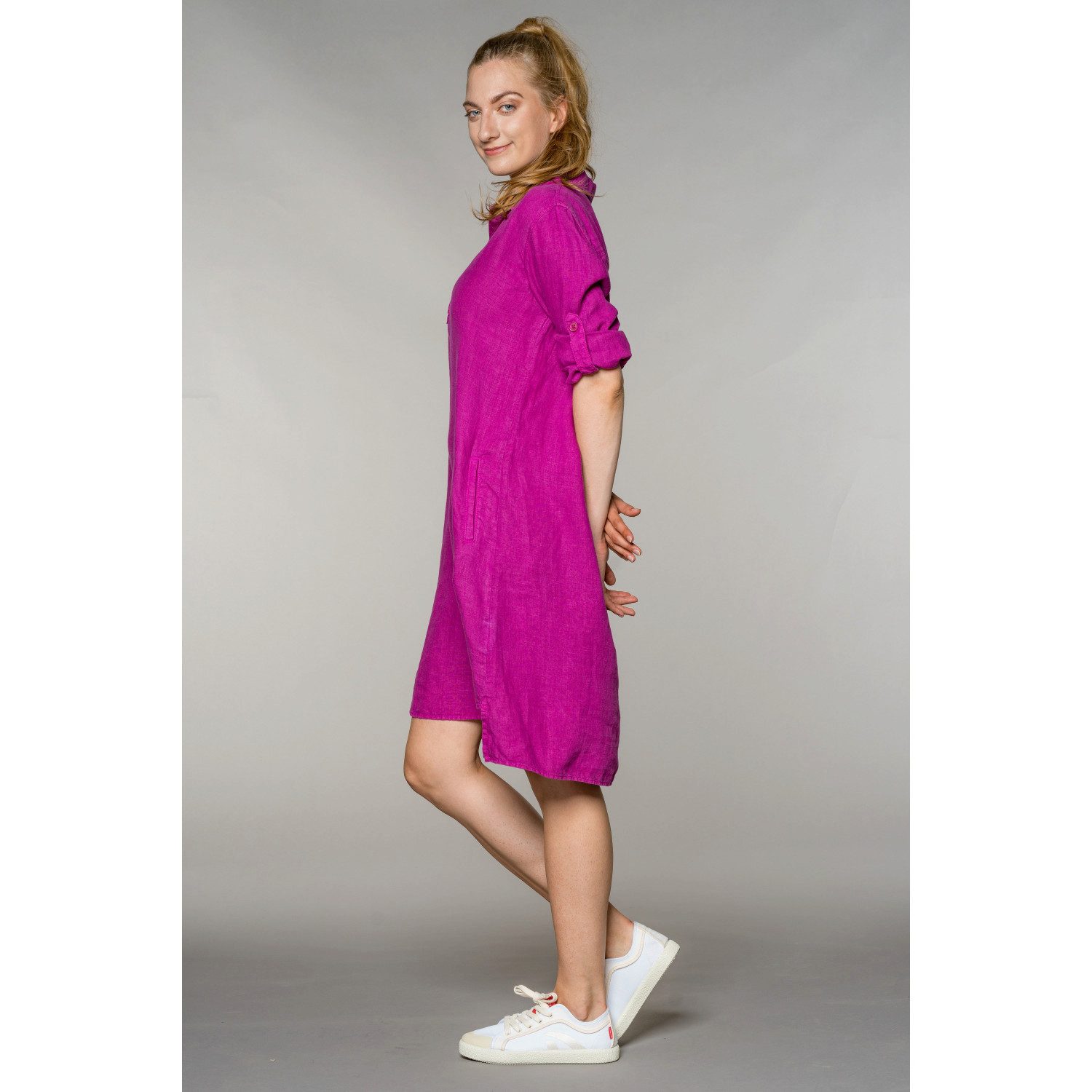 Feuervogl Hemdblusenkleid fv-Kl:eo, Tunika, adjustable sleeve, günstig online kaufen