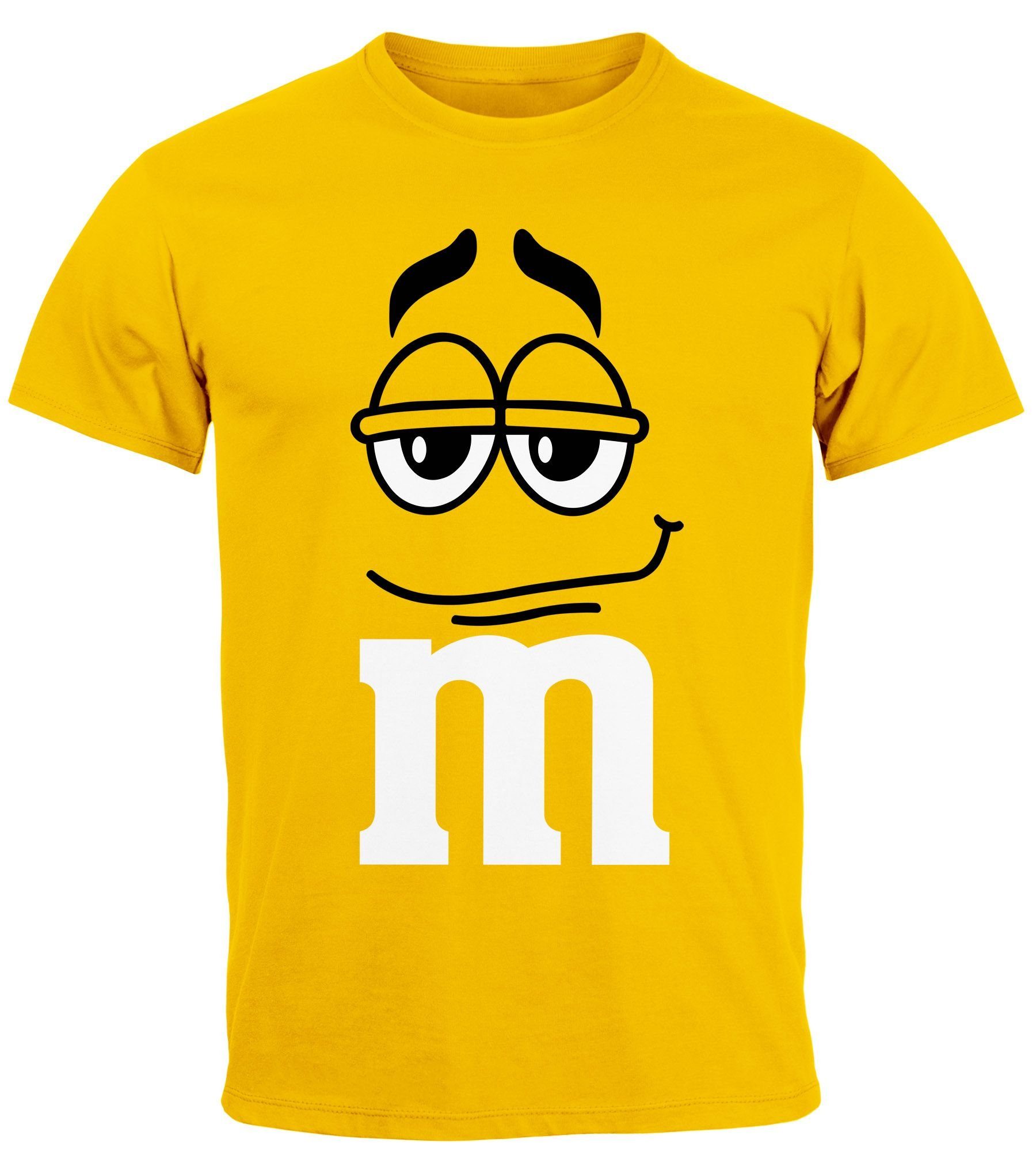 MoonWorks Print-Shirt Herren T-Shirt Fasching Karneval günstig online kaufen