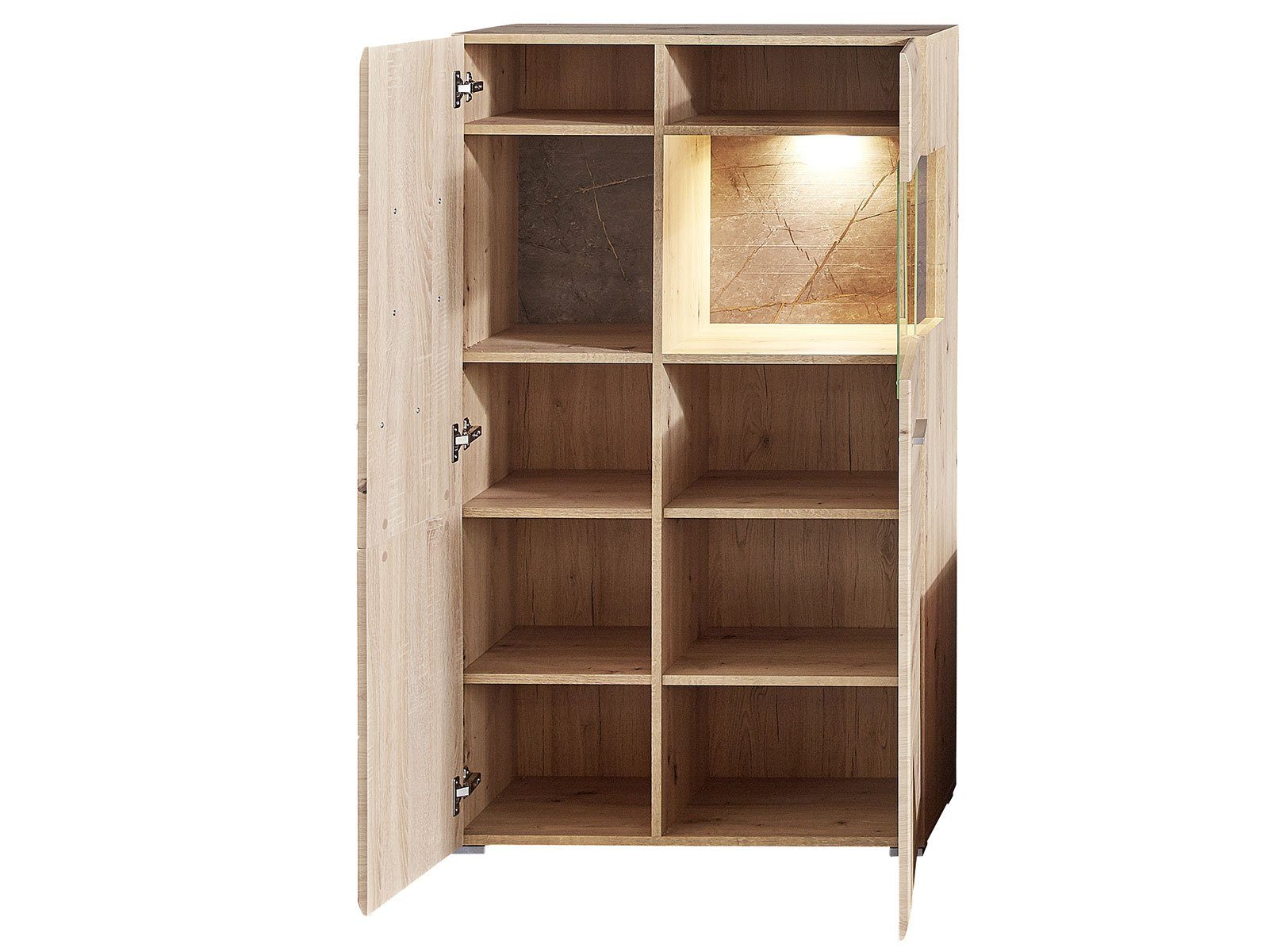 freiraum Vitrine Springhill 80 x 139 x 37 cm (B/H/T)