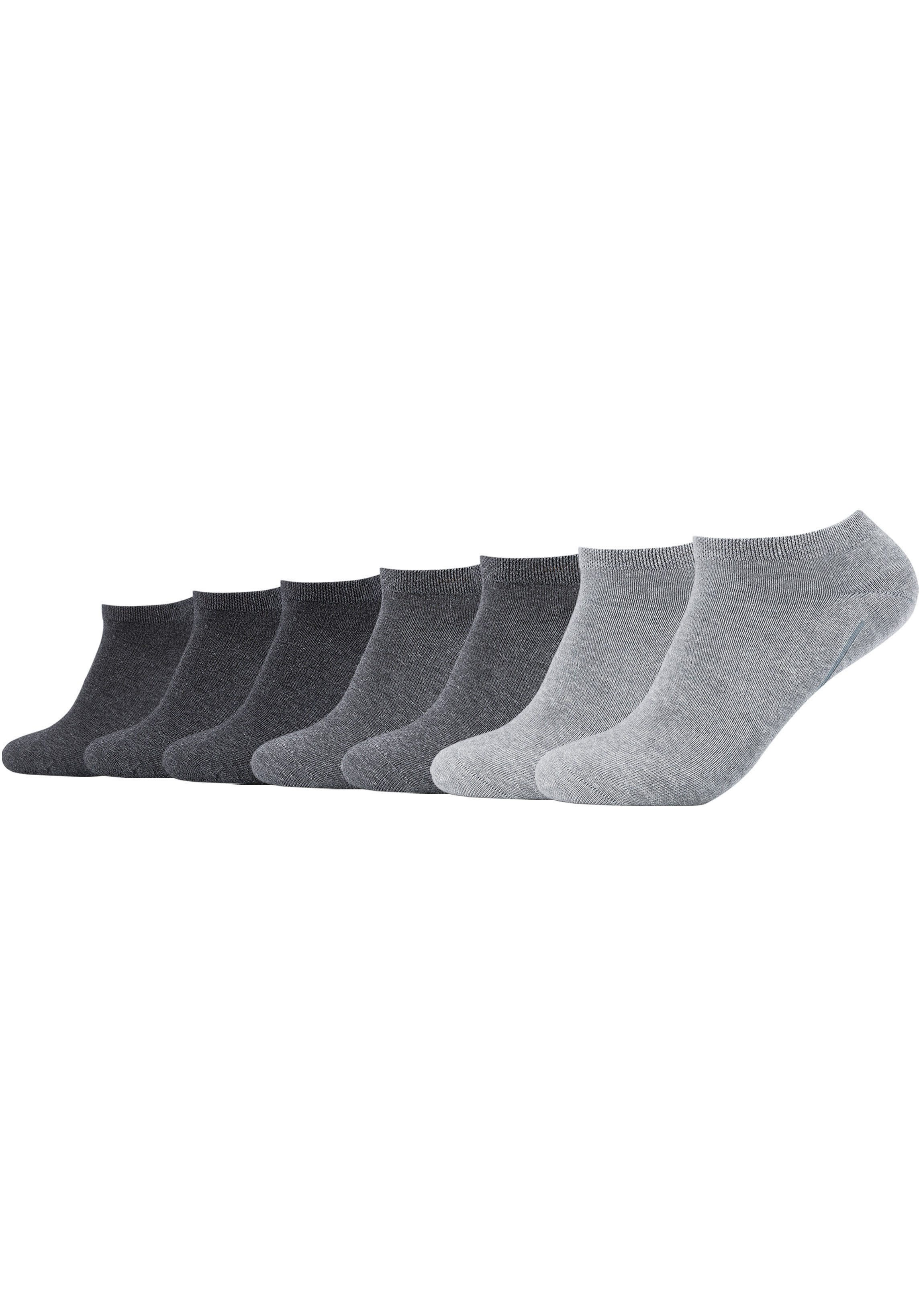Camano Sneakersocken ca-soft (7 Paar) mit weichem Komfortbund ohne drückende Nähte