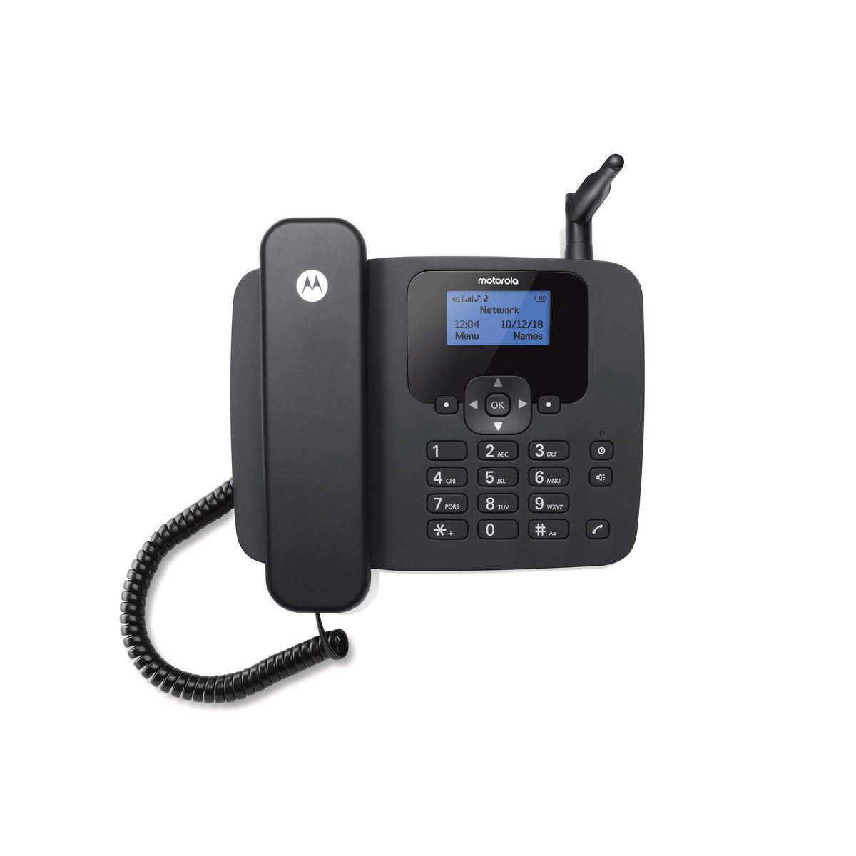 Motorola Motorola FW410L Tischtelefon Festnetztelefon (Mobilteile: 1, Mobilfunk und Wi-Fi)