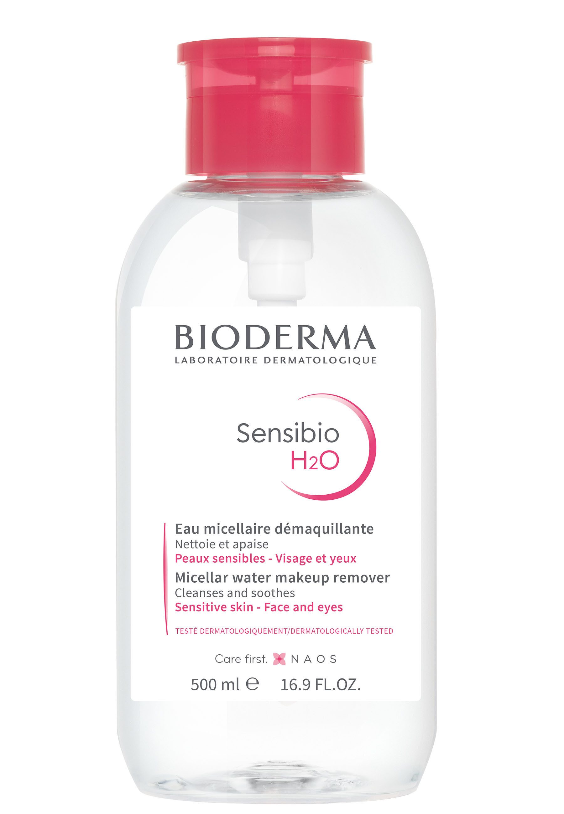 Make-up-Entferner Sensibio H2O Pump Mizellenwasser