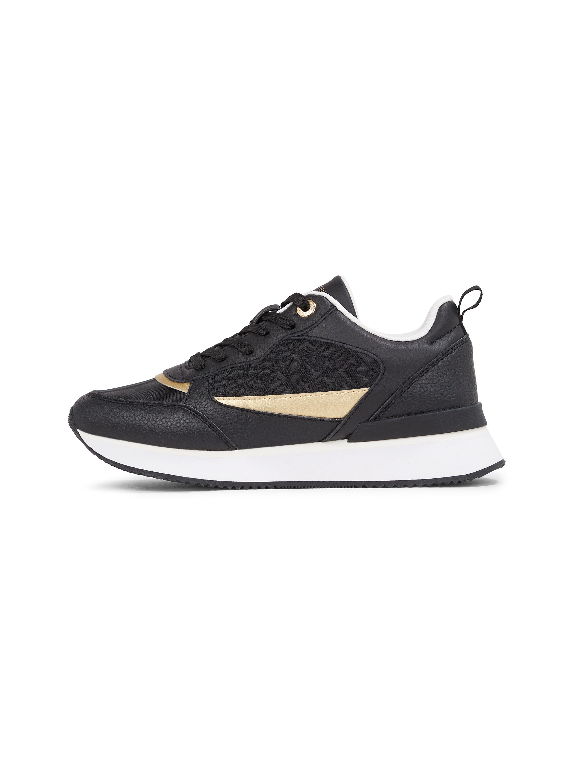 Tommy Hilfiger MONOGRAM RUNNER Plateausneaker, Freizeitschuh, günstig online kaufen