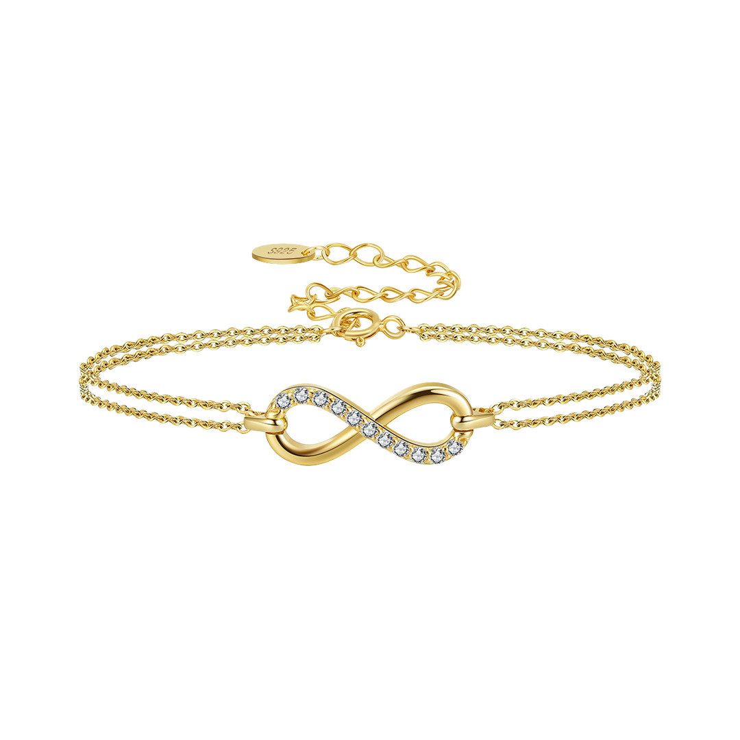 Suzan Gold Charm-Armband Eternelle – Zartes günstig online kaufen