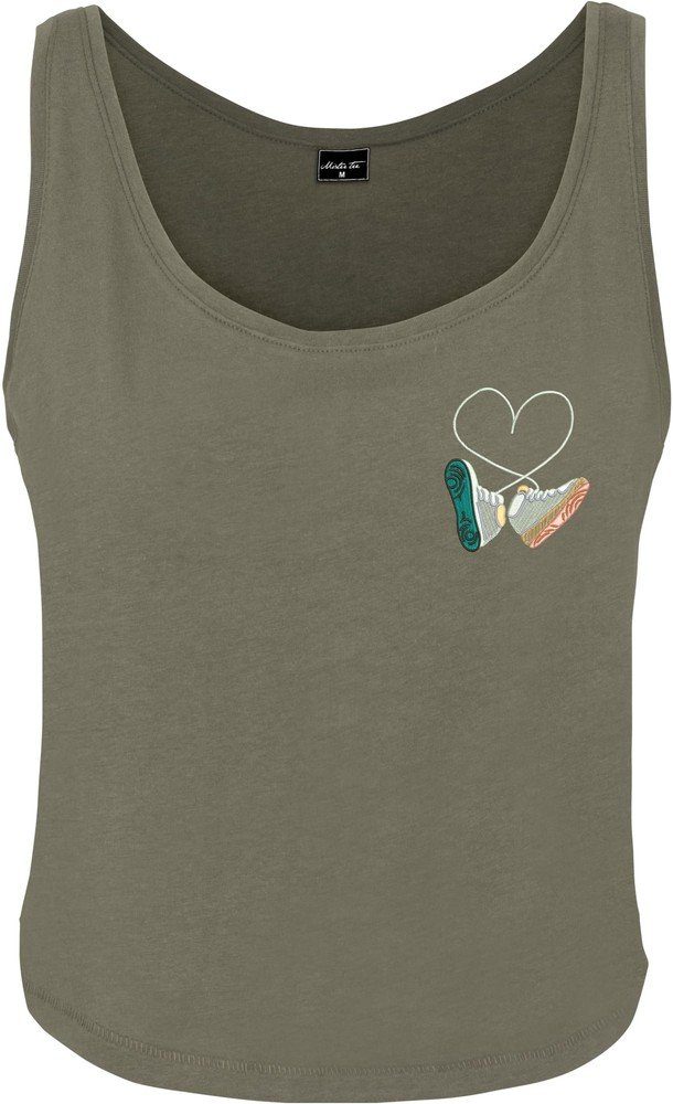 MisterTee Muskelshirt "MisterTee Damen Ladies Kicks Love EMB Tank", (1 tlg. günstig online kaufen