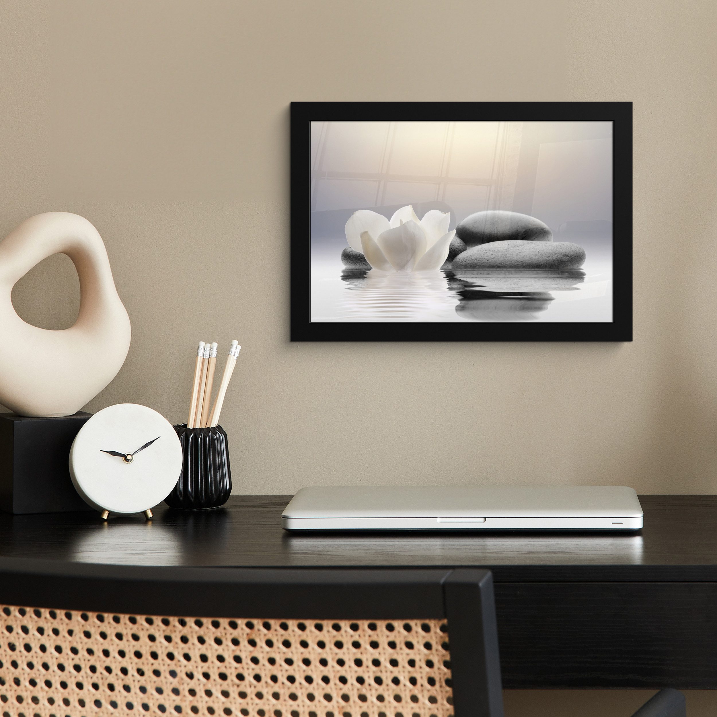 MuchoWow Poster Steine - Lotus - günstig online kaufen