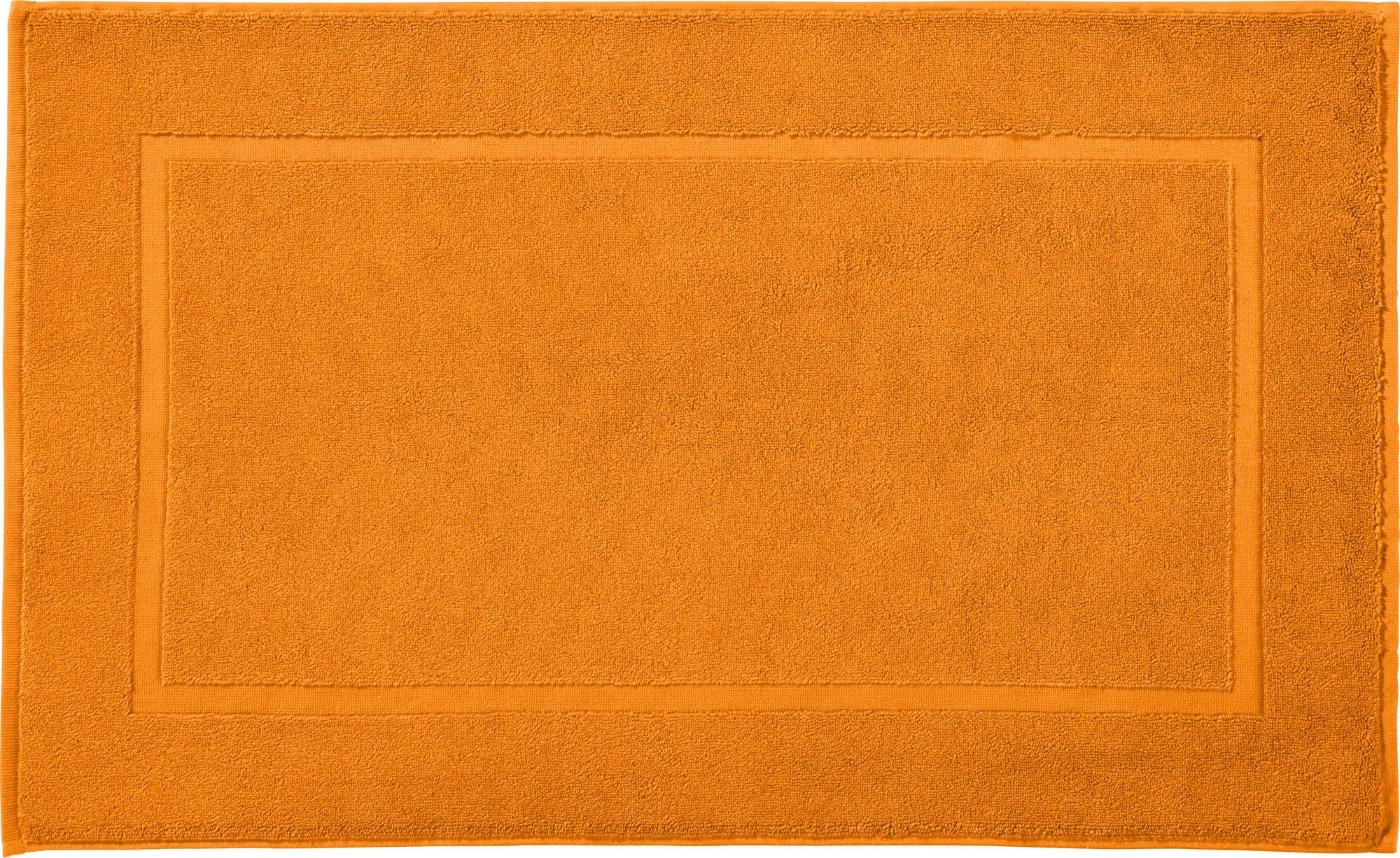 REDBEST Badematte Duschvorlage, Höhe 6 mm, eckig, Walk-Frottier Uni von REDBEST